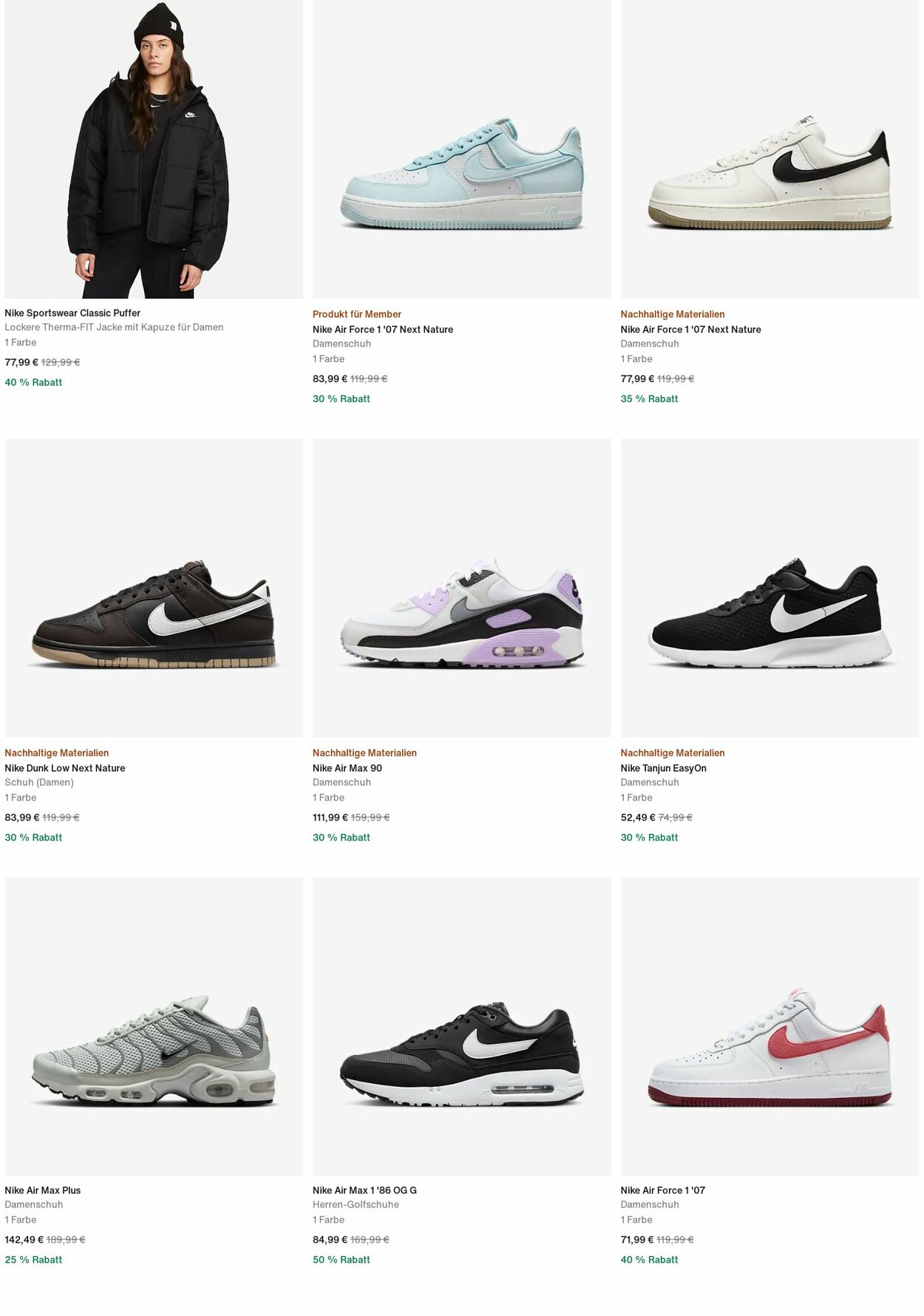 Prospekt Nike 26.08.2024 - 04.09.2024