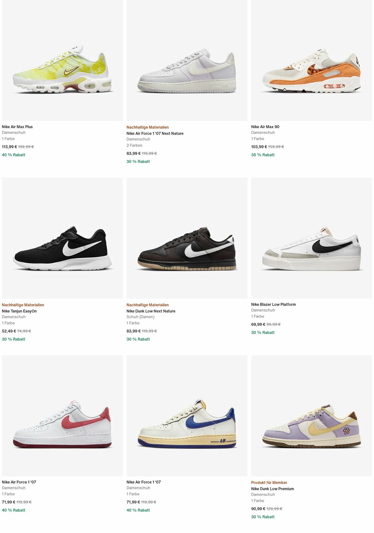 Prospekt Nike 08.07.2024 - 17.07.2024