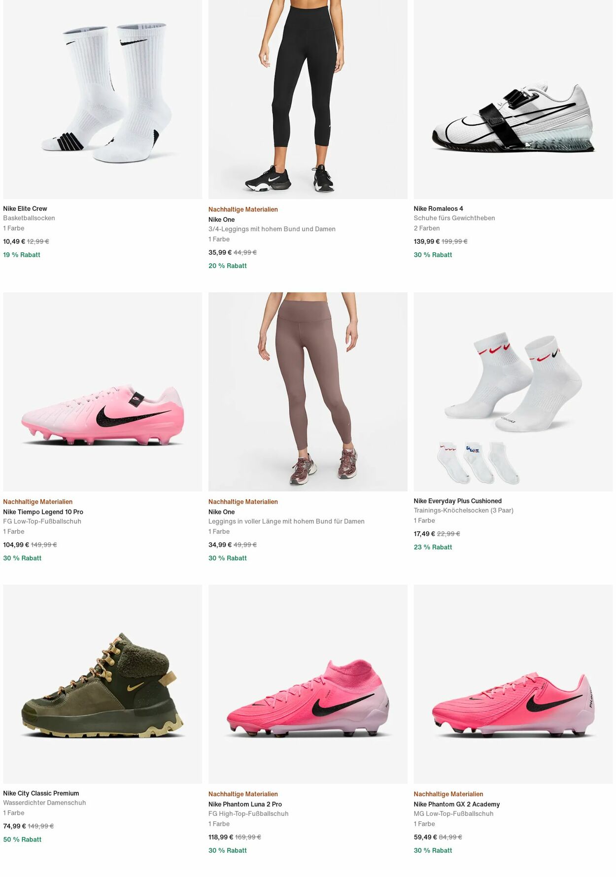 Prospekt Nike 07.10.2024 - 16.10.2024