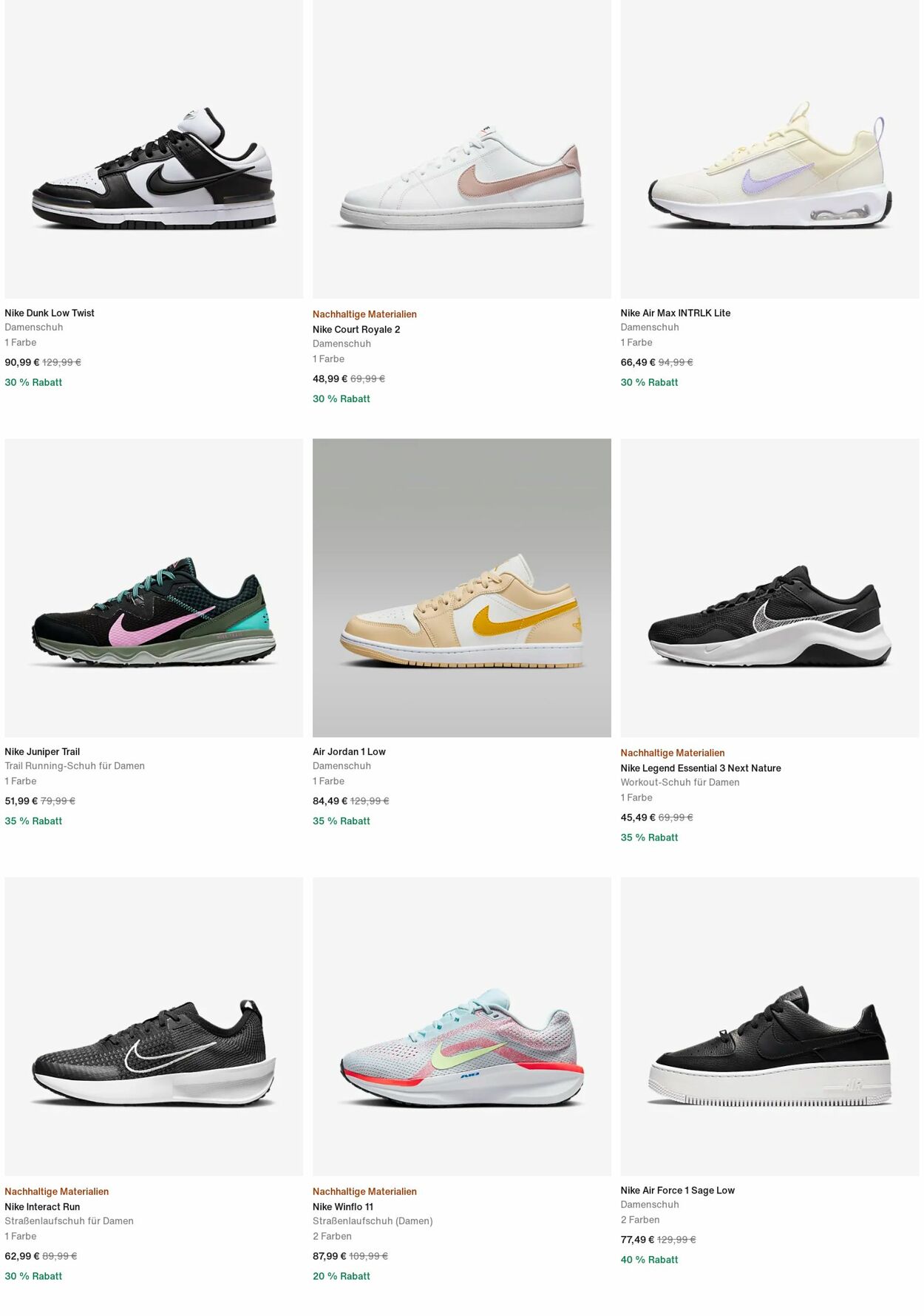 Prospekt Nike 22.07.2024 - 31.07.2024