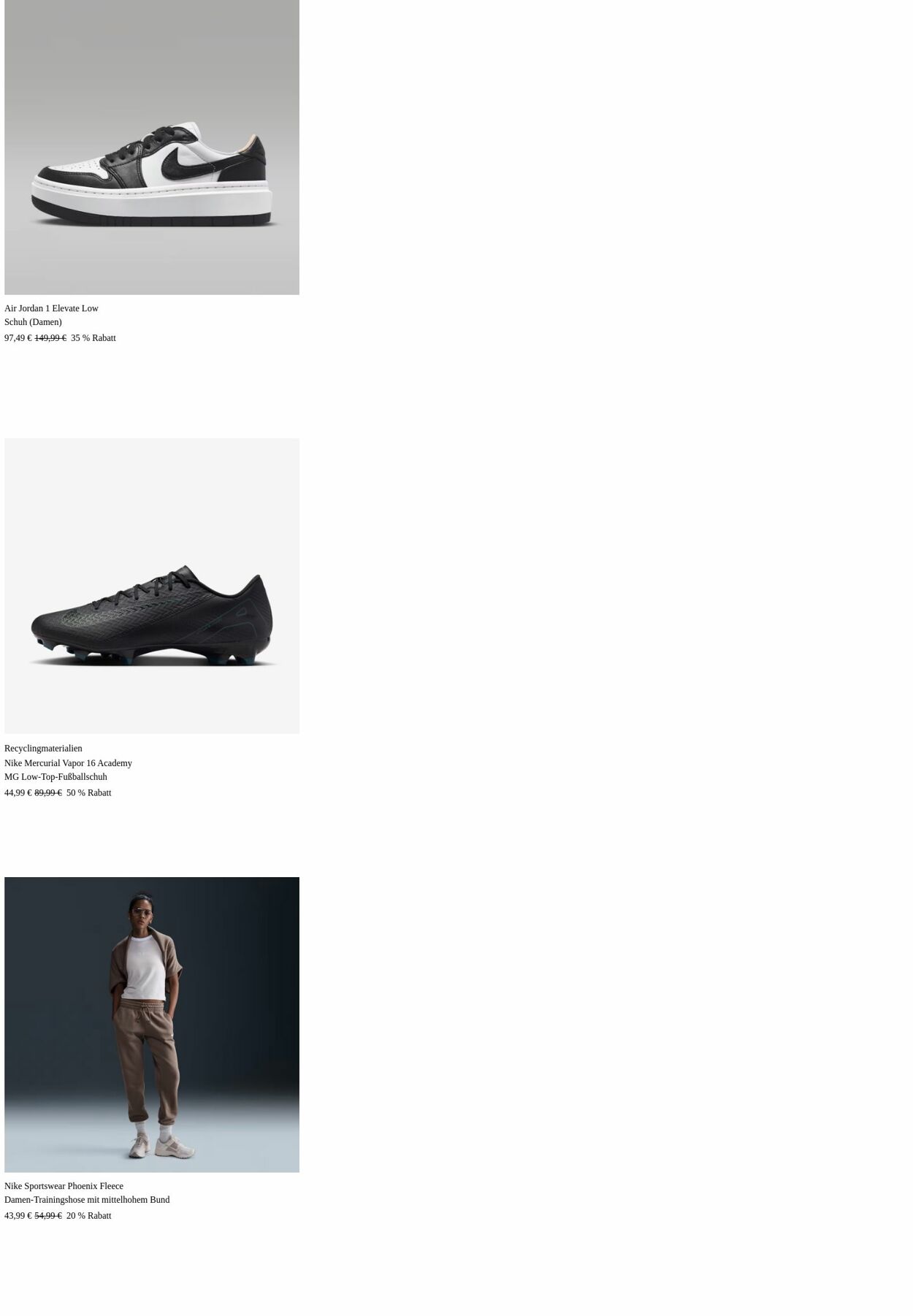 Prospekt Nike 24.11.2025 - 03.12.2025