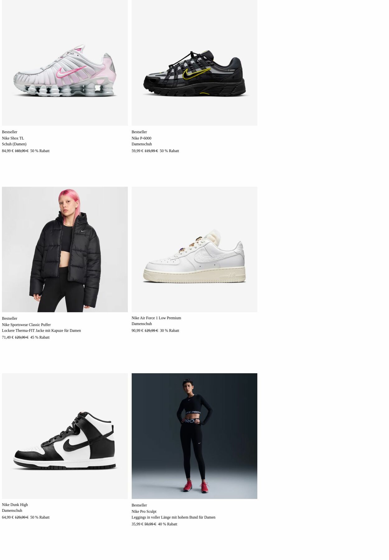 Prospekt Nike 24.11.2025 - 03.12.2025