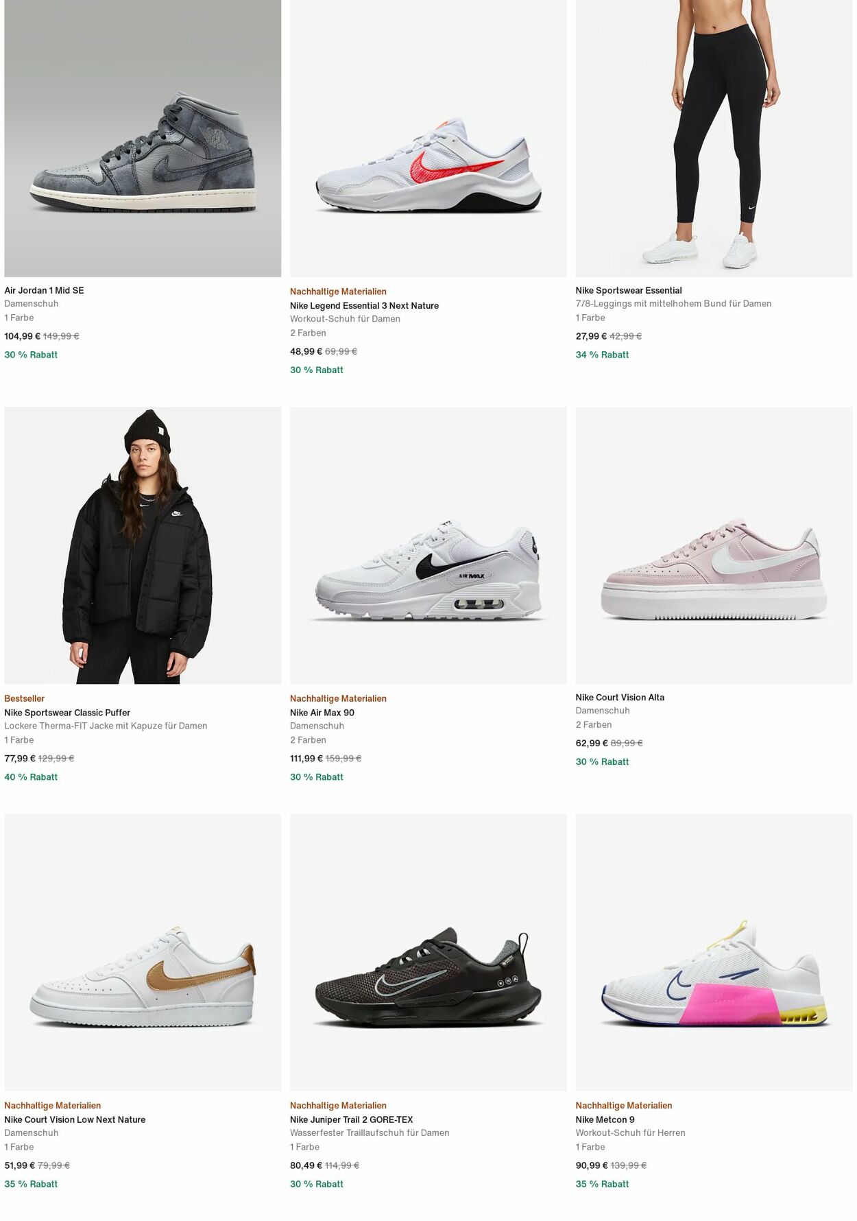 Prospekt Nike 09.09.2024 - 18.09.2024