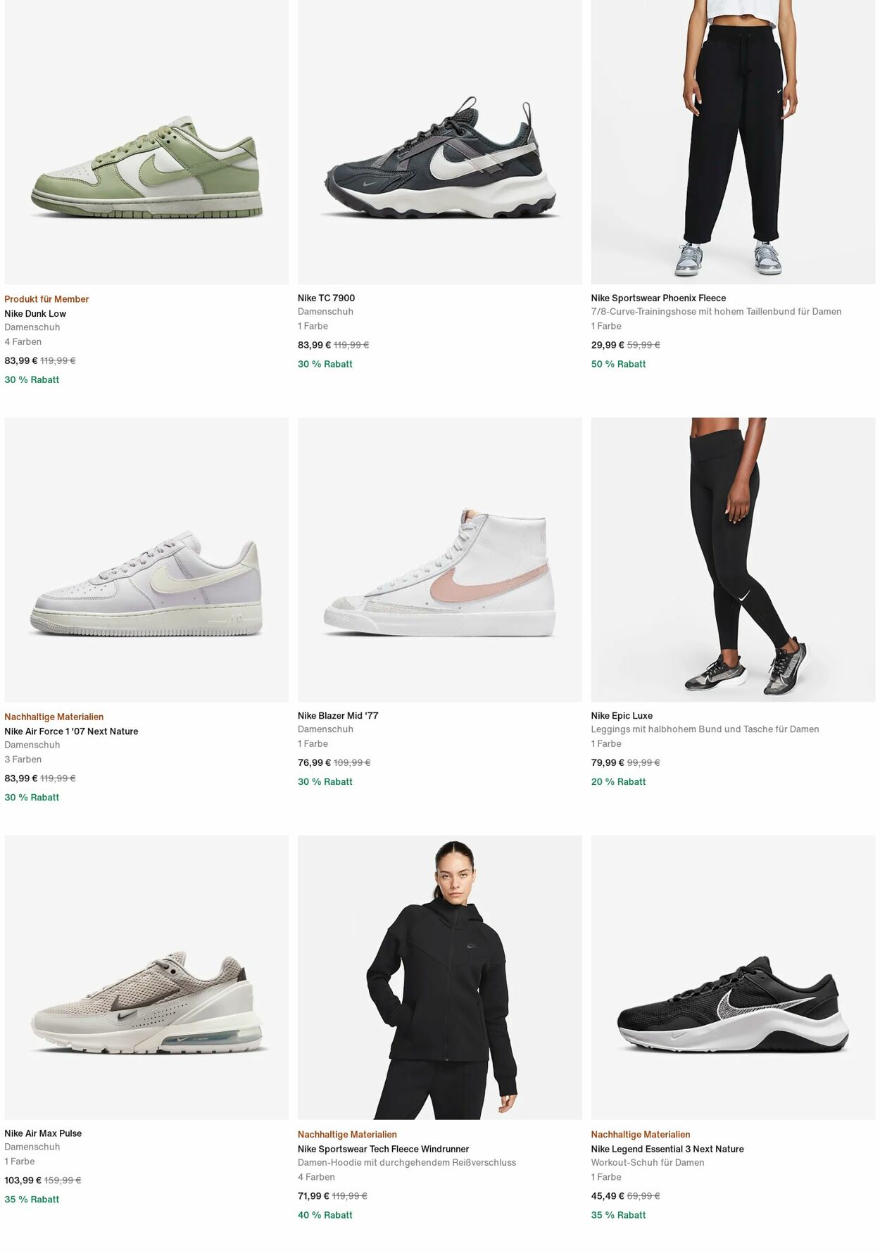 Prospekt Nike 23.09.2024 - 02.10.2024