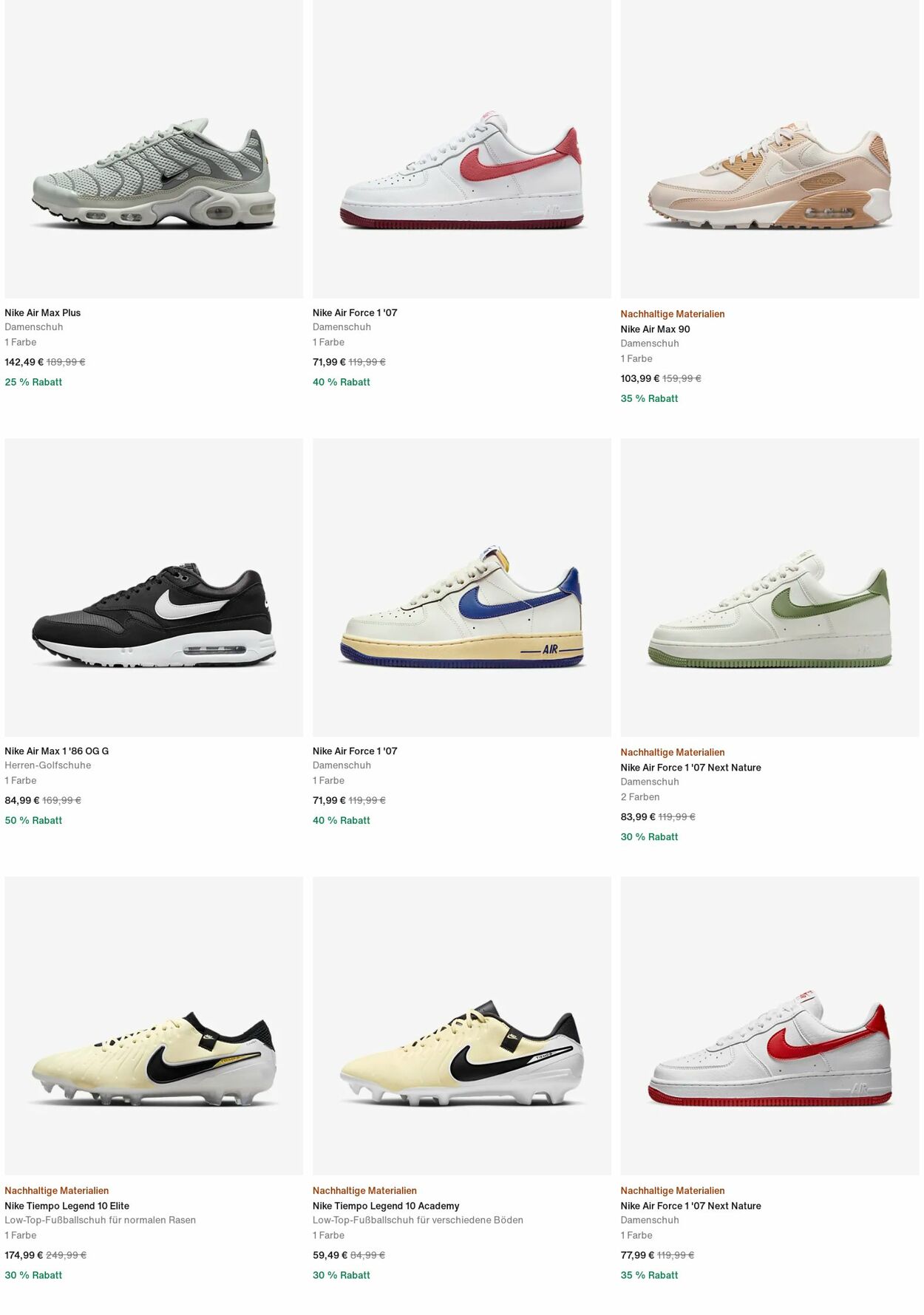 Prospekt Nike 05.08.2024 - 14.08.2024