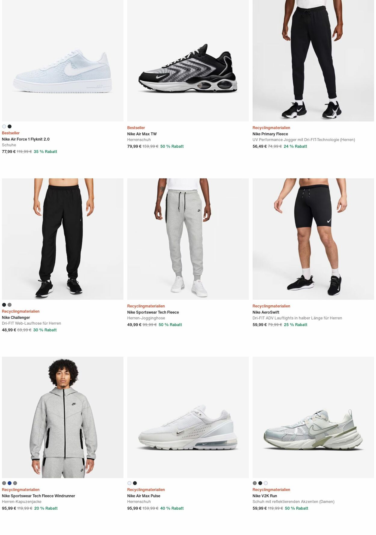 Prospekt Nike 17.11.2025 - 26.11.2025