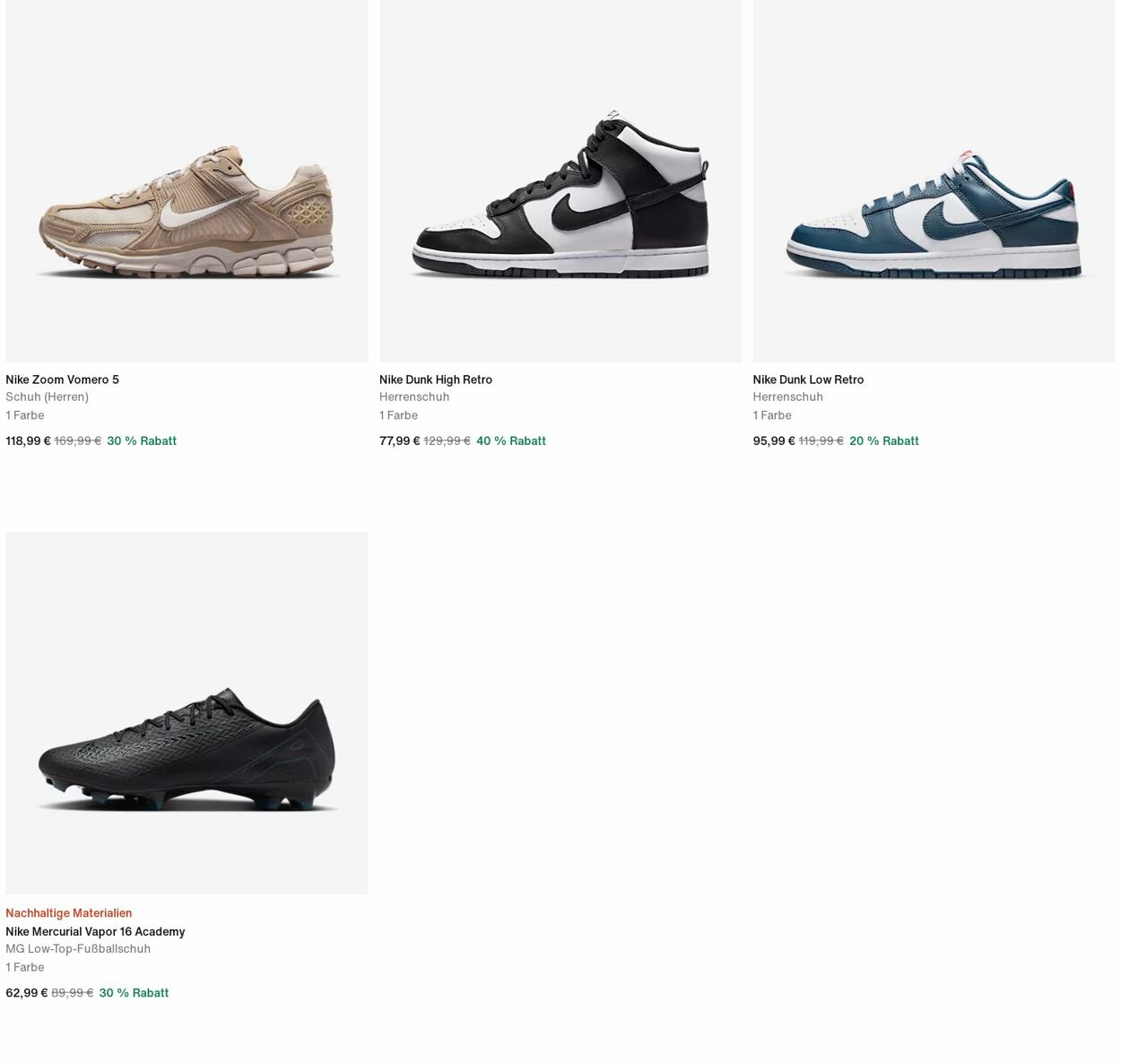 Prospekt Nike 26.05.2025 - 04.06.2025