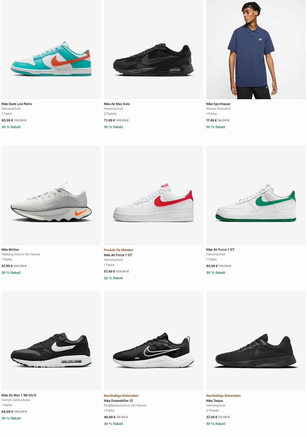 Prospekt Nike 05.08.2024 - 14.08.2024