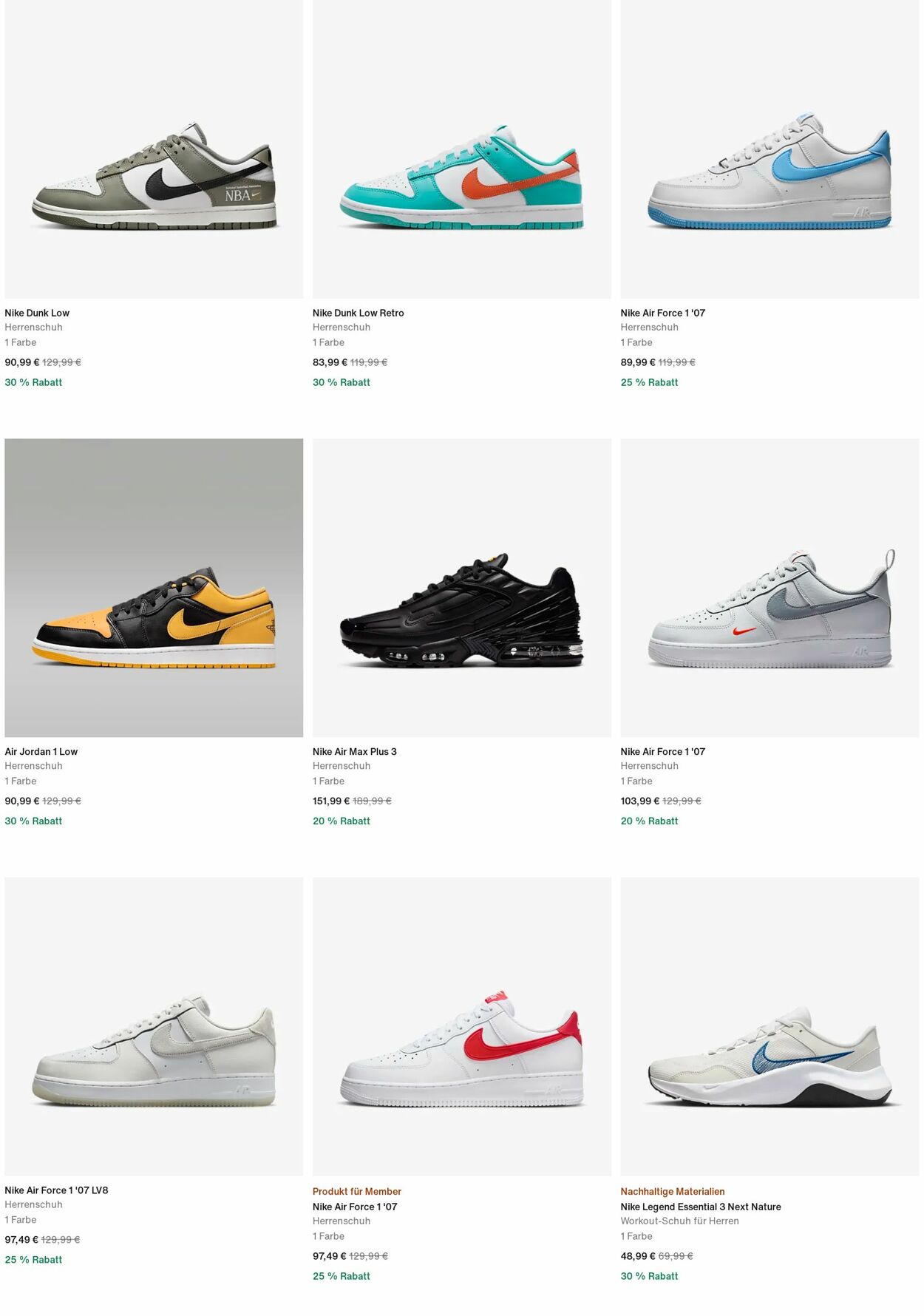 Prospekt Nike 08.07.2024 - 17.07.2024