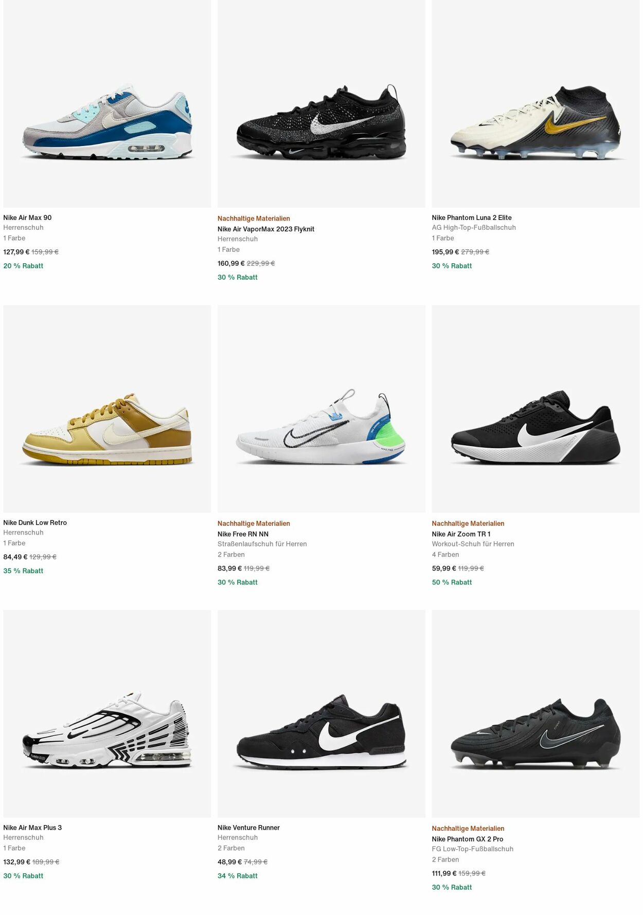 Prospekt Nike 19.08.2024 - 28.08.2024