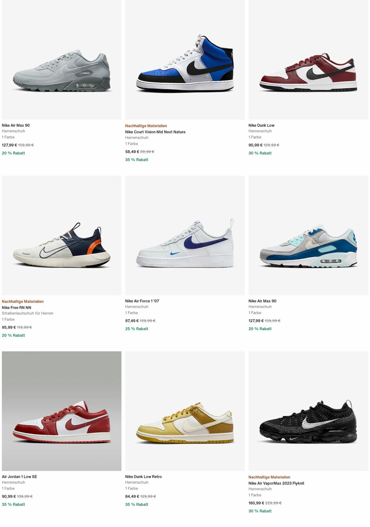 Prospekt Nike 26.08.2024 - 04.09.2024