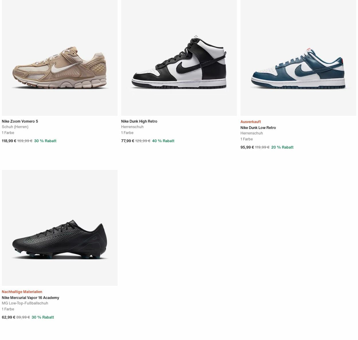 Prospekt Nike 02.06.2025 - 11.06.2025