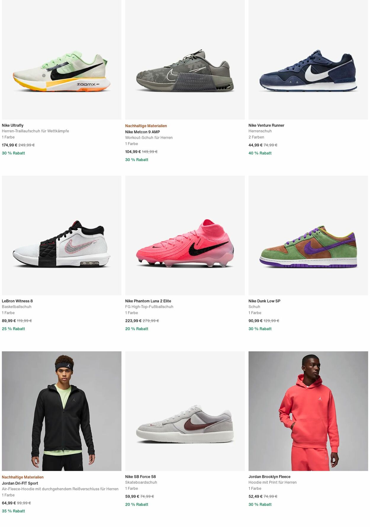 Prospekt Nike 21.10.2024 - 30.10.2024