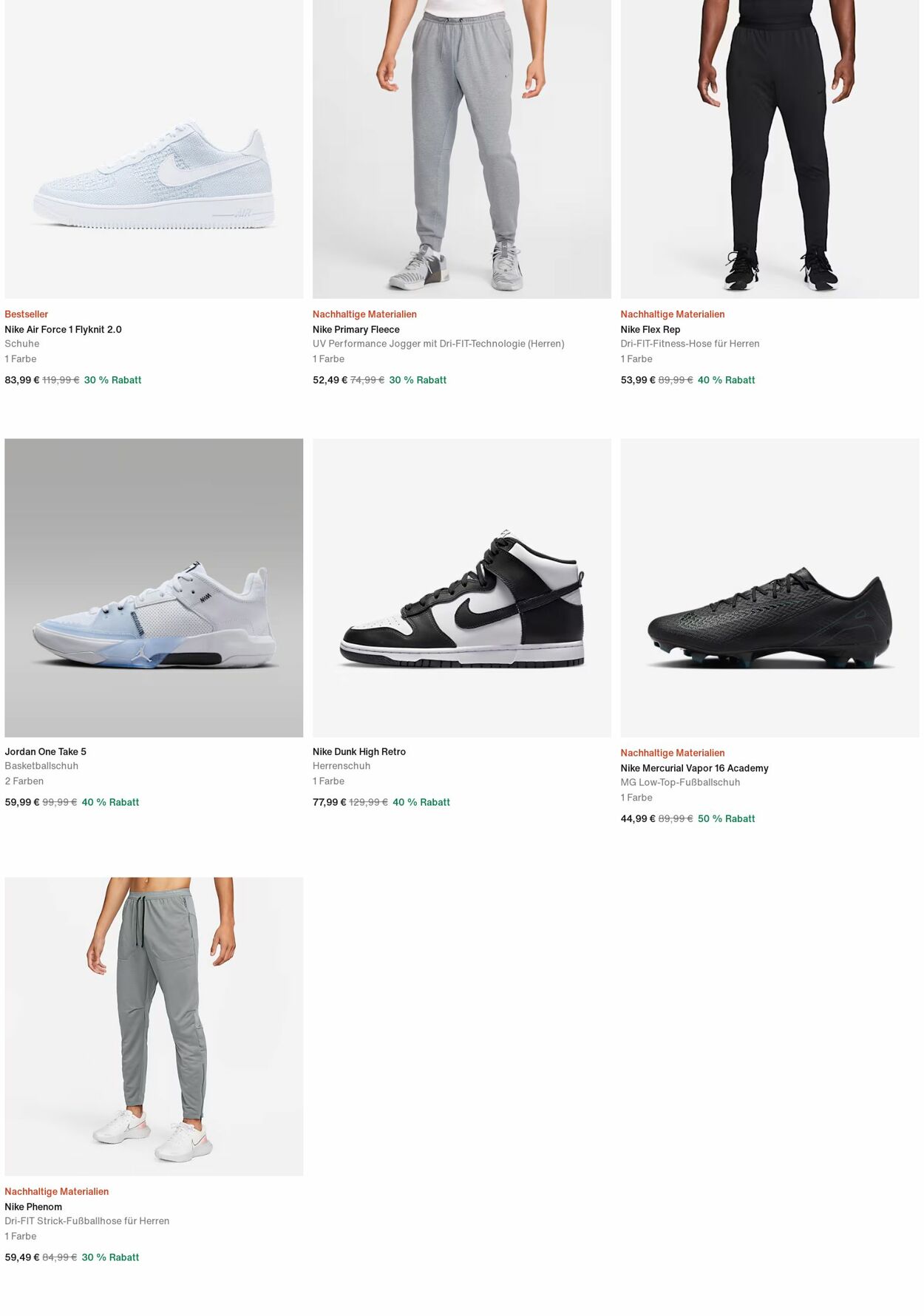 Prospekt Nike 30.06.2025 - 09.07.2025