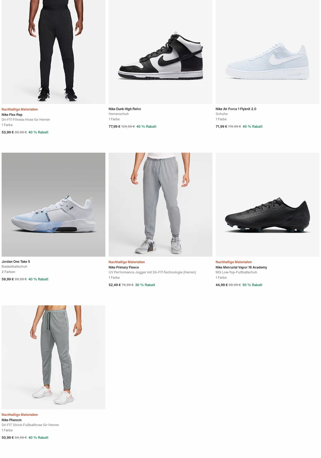Prospekt Nike 07.07.2025 - 16.07.2025
