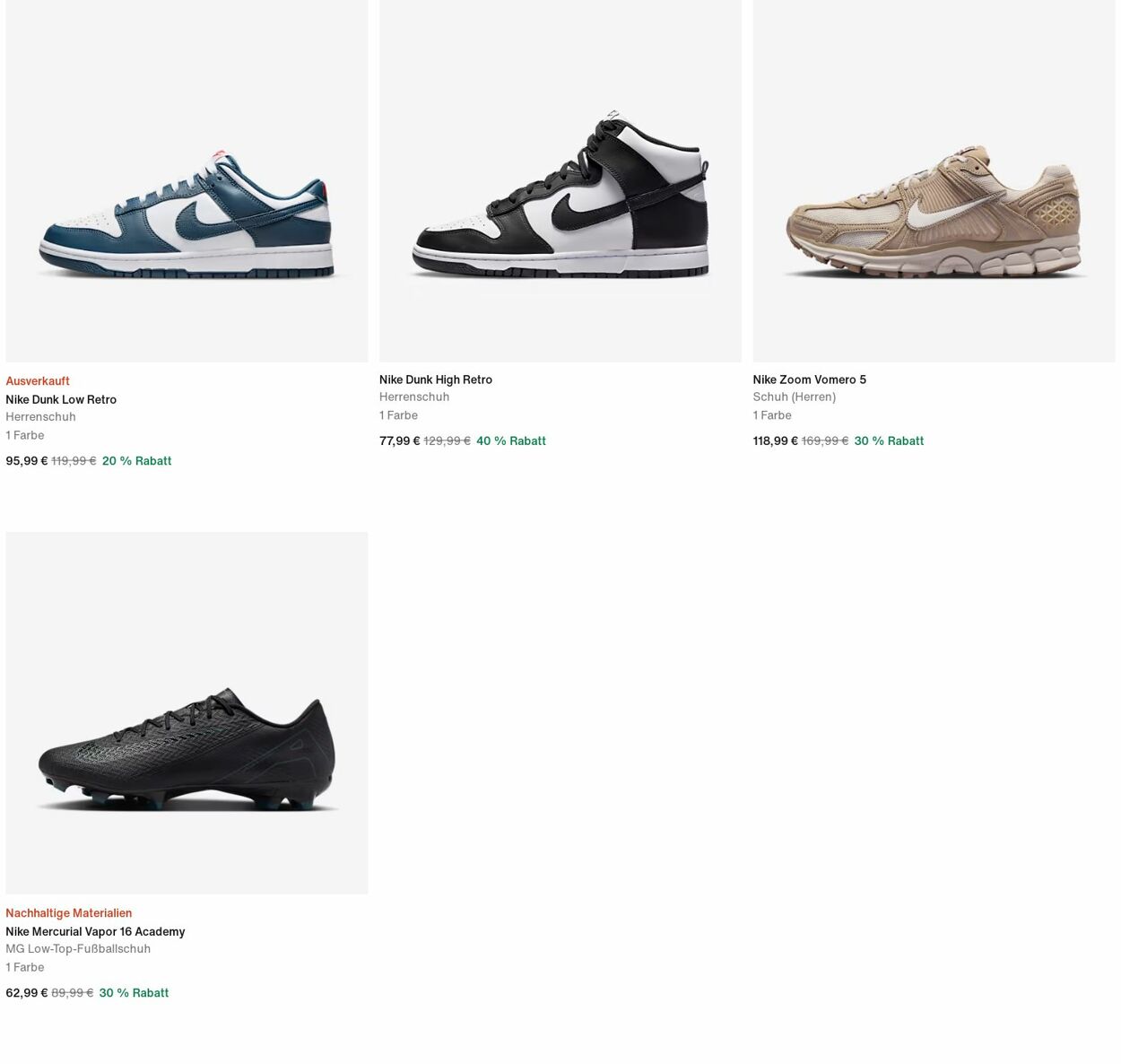 Prospekt Nike 09.06.2025 - 18.06.2025