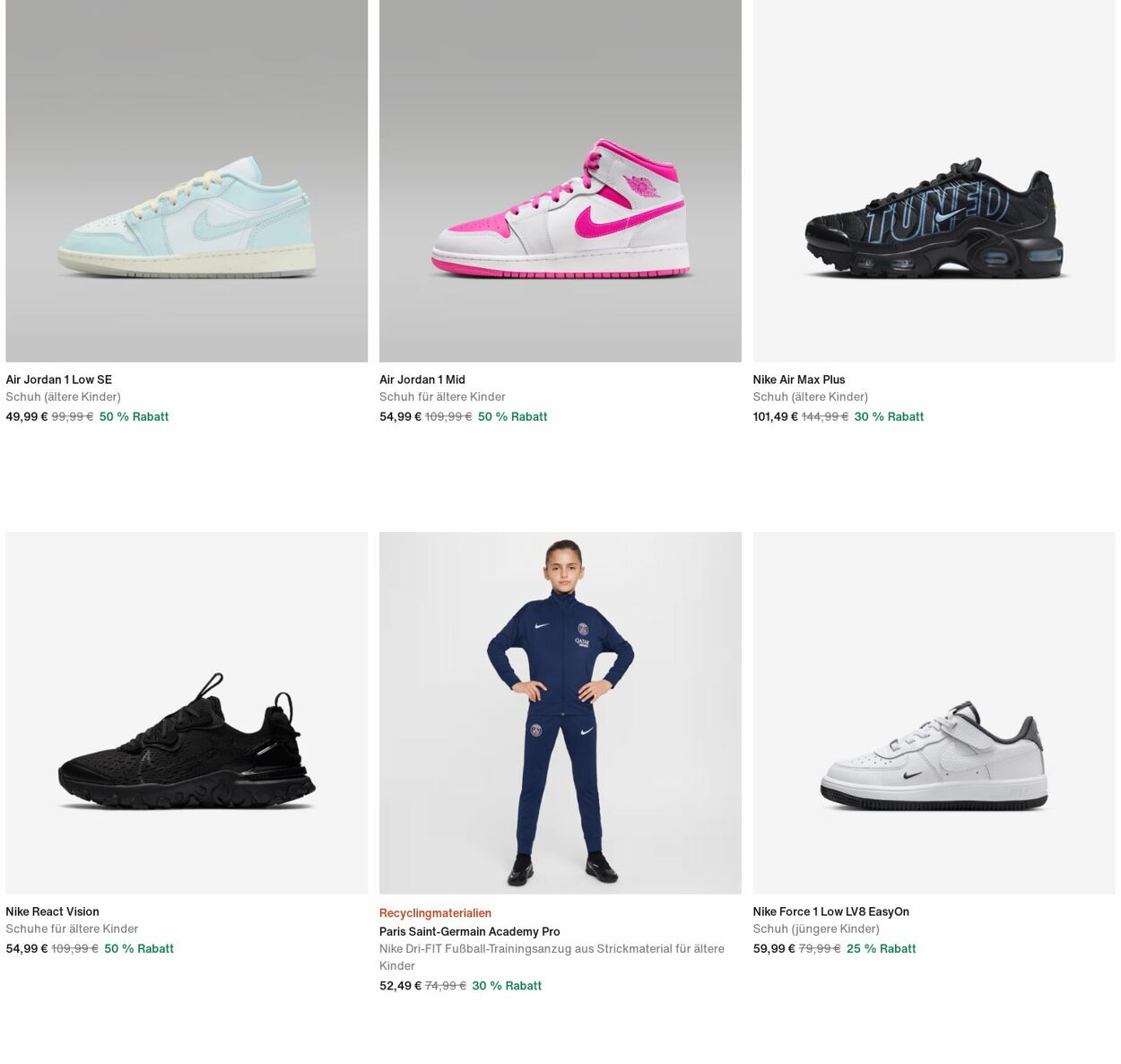 Prospekt Nike 24.11.2025 - 03.12.2025