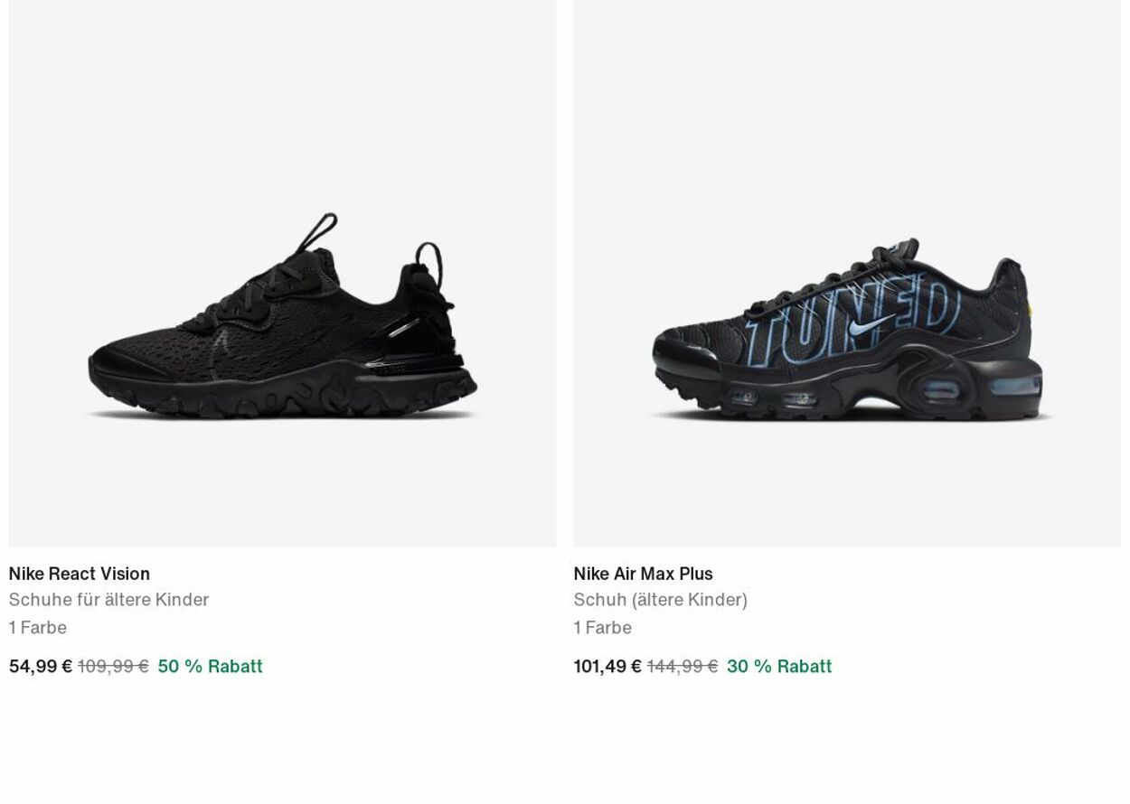 Prospekt Nike 08.12.2025 - 17.12.2025