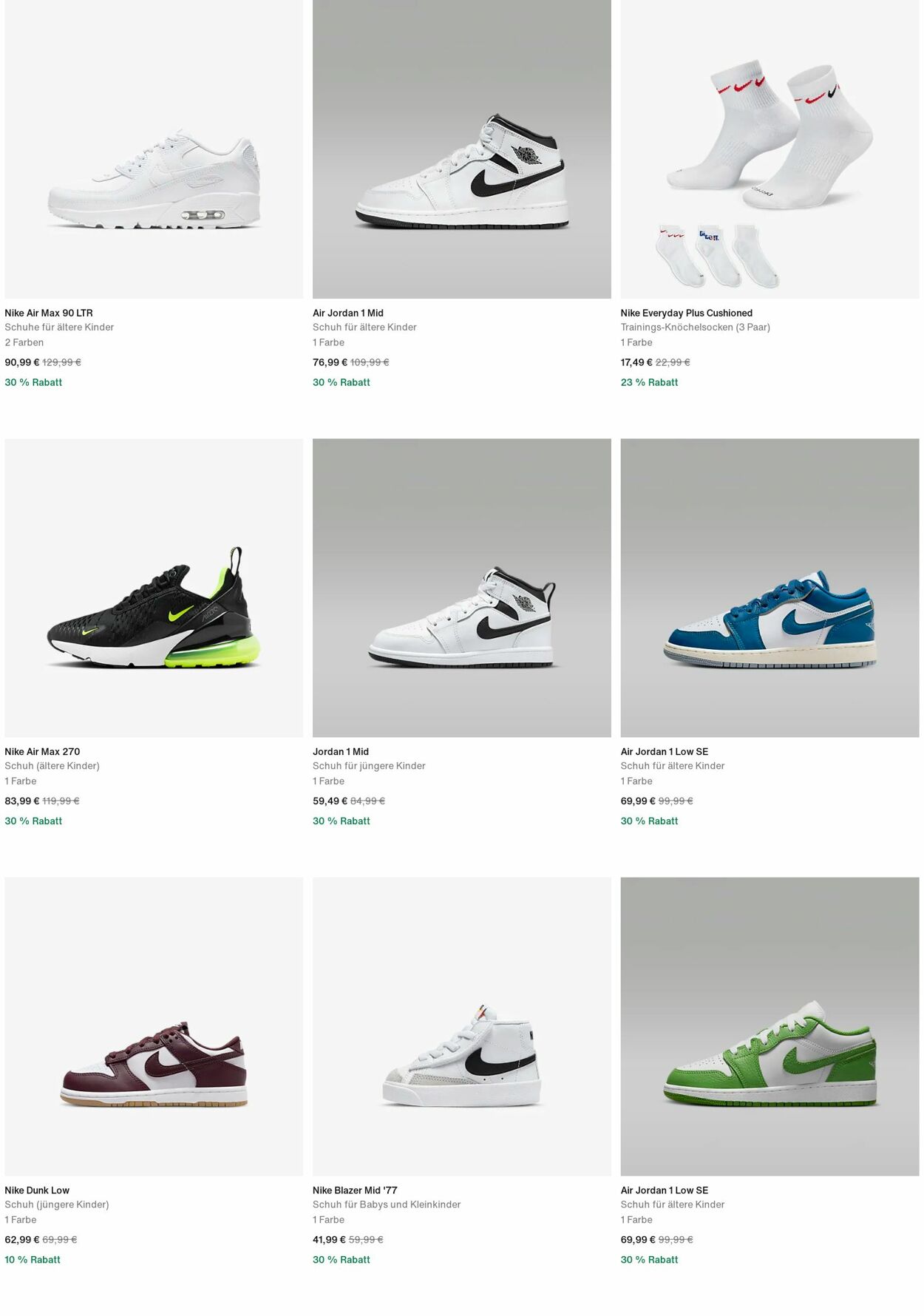 Prospekt Nike 07.10.2024 - 16.10.2024