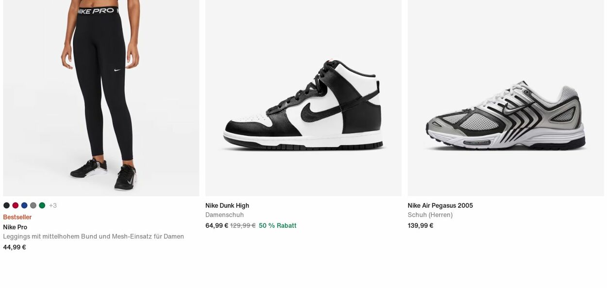Prospekt Nike 20.10.2025 - 29.10.2025