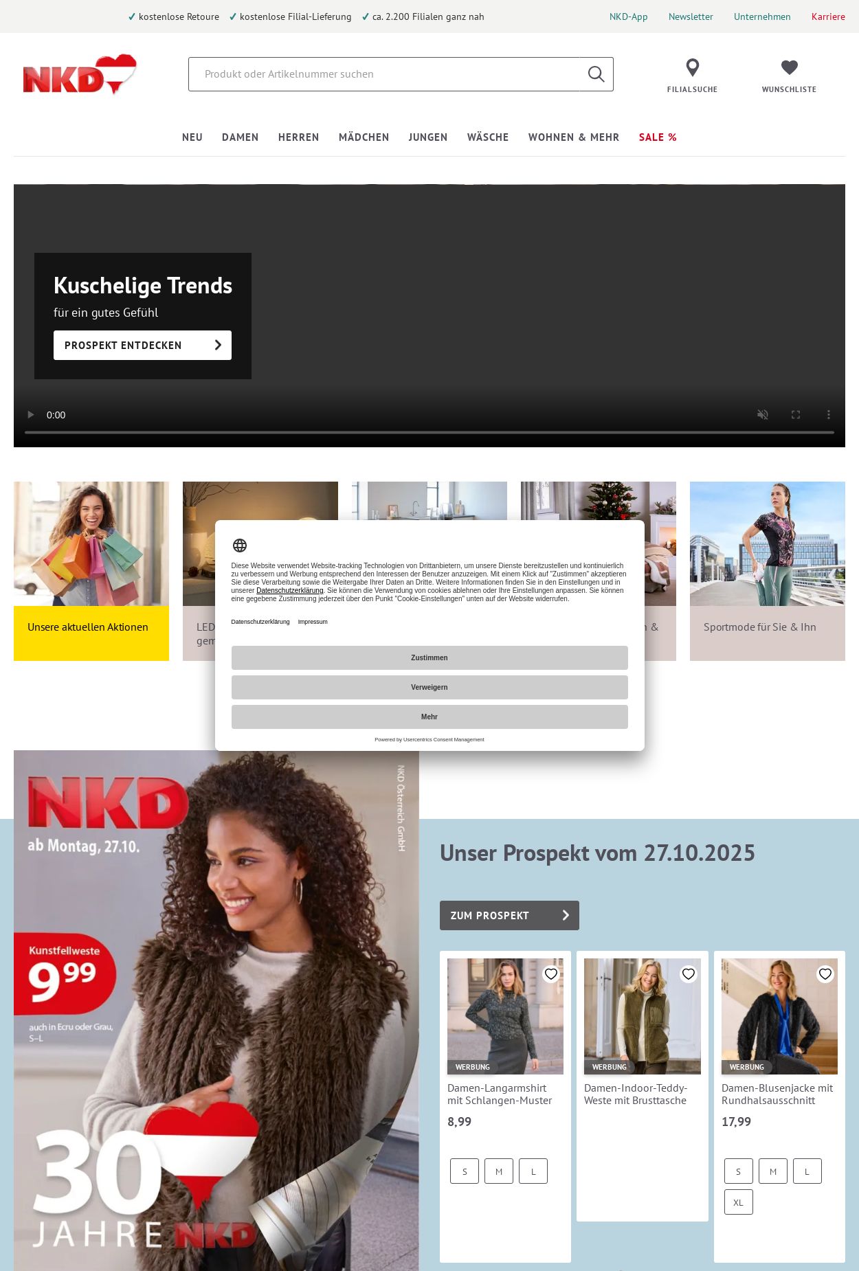 Prospekt NKD 03.11.2025 - 09.11.2025