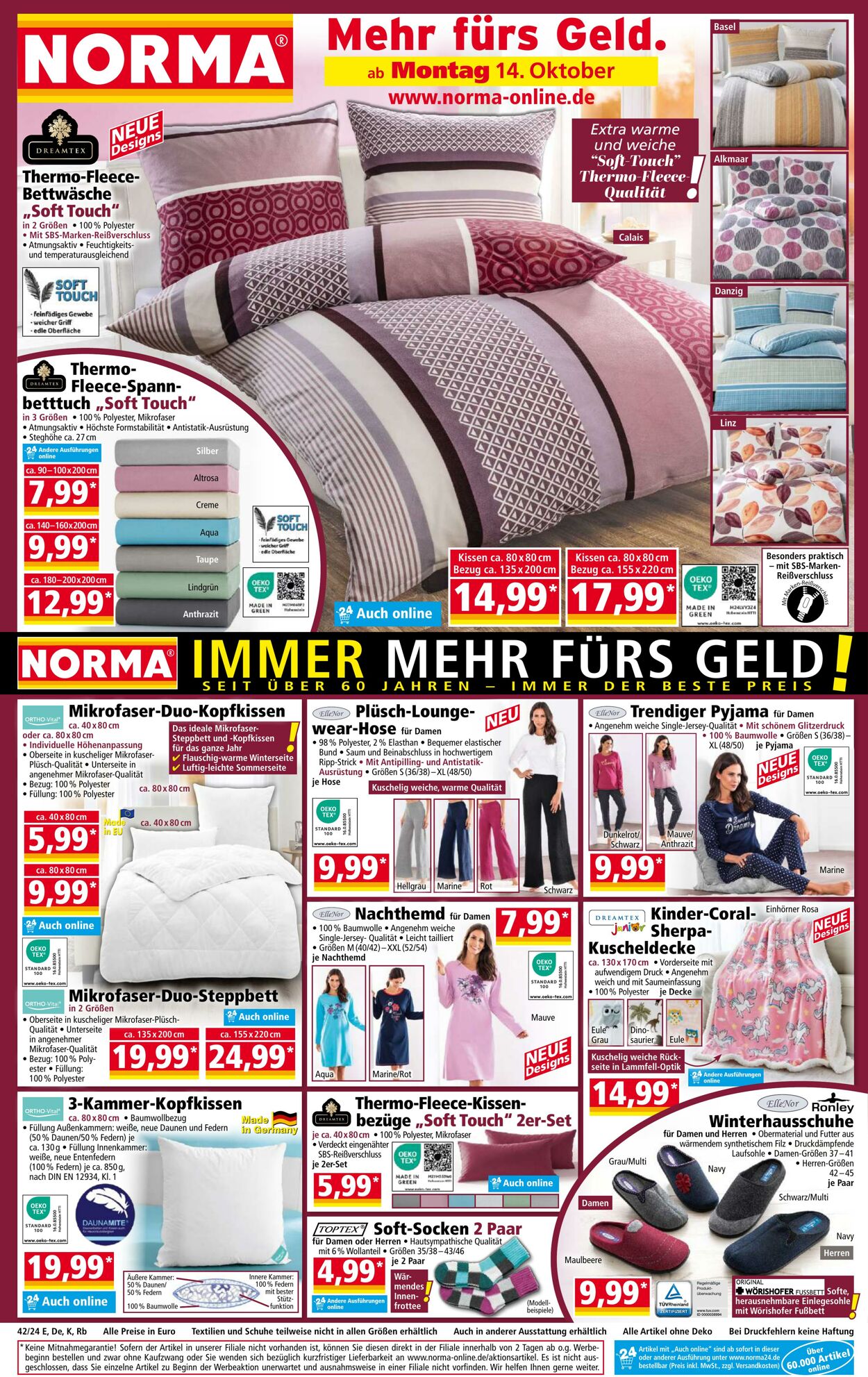 Prospekt Norma - NORMA - Ihr Lebensmittel-Discounter | Angebote 30 Sep, 2024 - 5 Okt, 2024