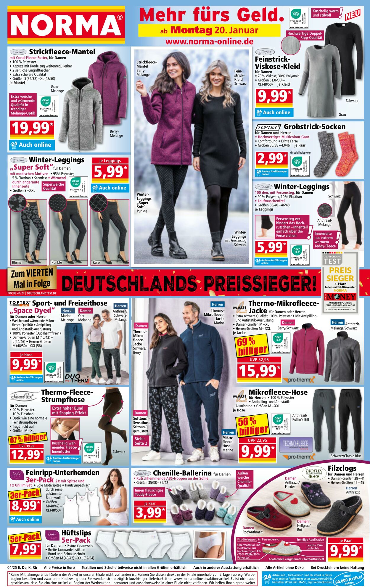 Prospekt Norma - NORMA - Ihr Lebensmittel-Discounter | Angebote 6 Jan, 2025 - 11 Jan, 2025