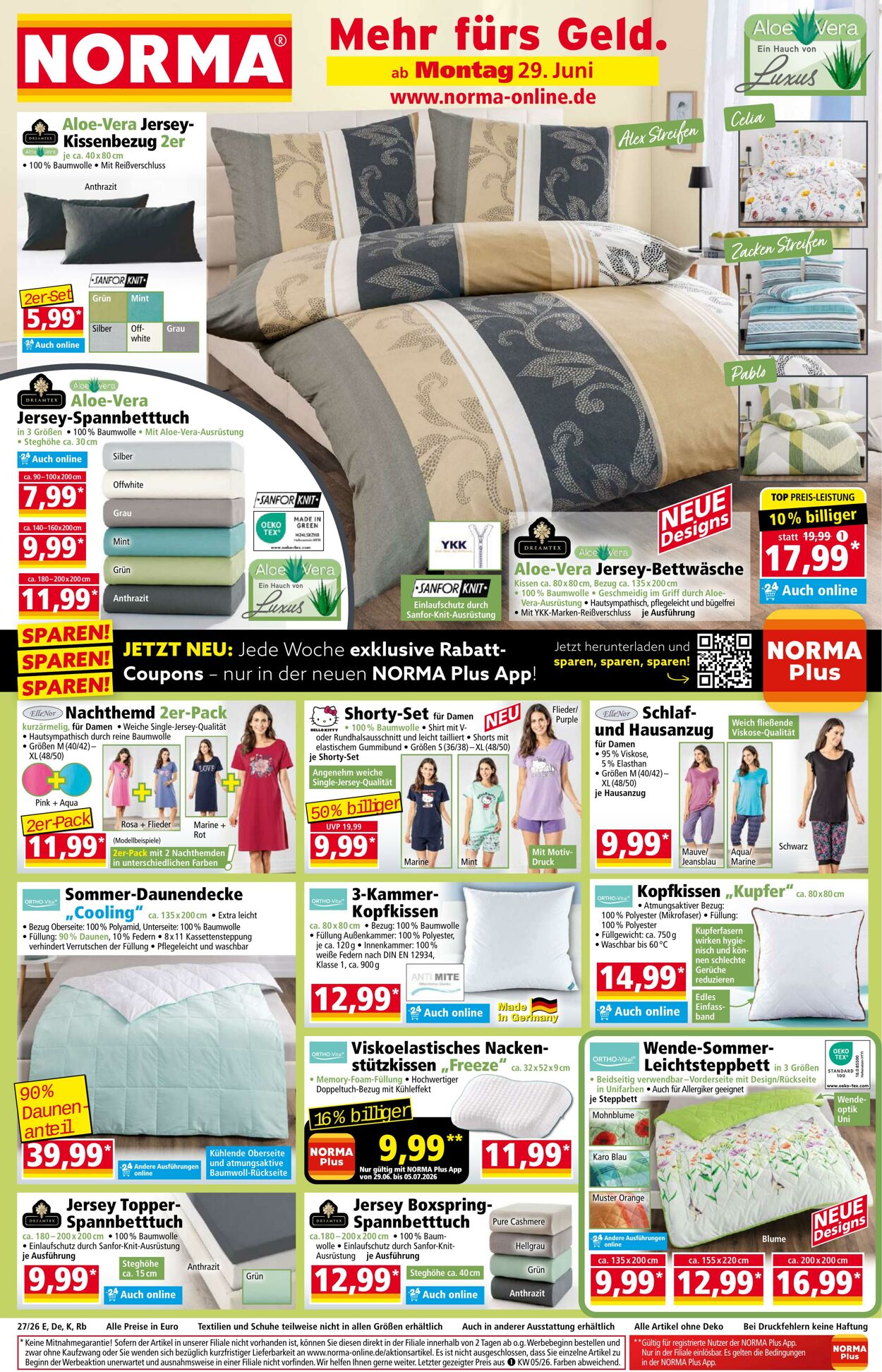 Prospekt Norma - NORMA - Ihr Lebensmittel-Discounter | Online-Prospekt 15 Jun, 2026 - 20 Jun, 2026