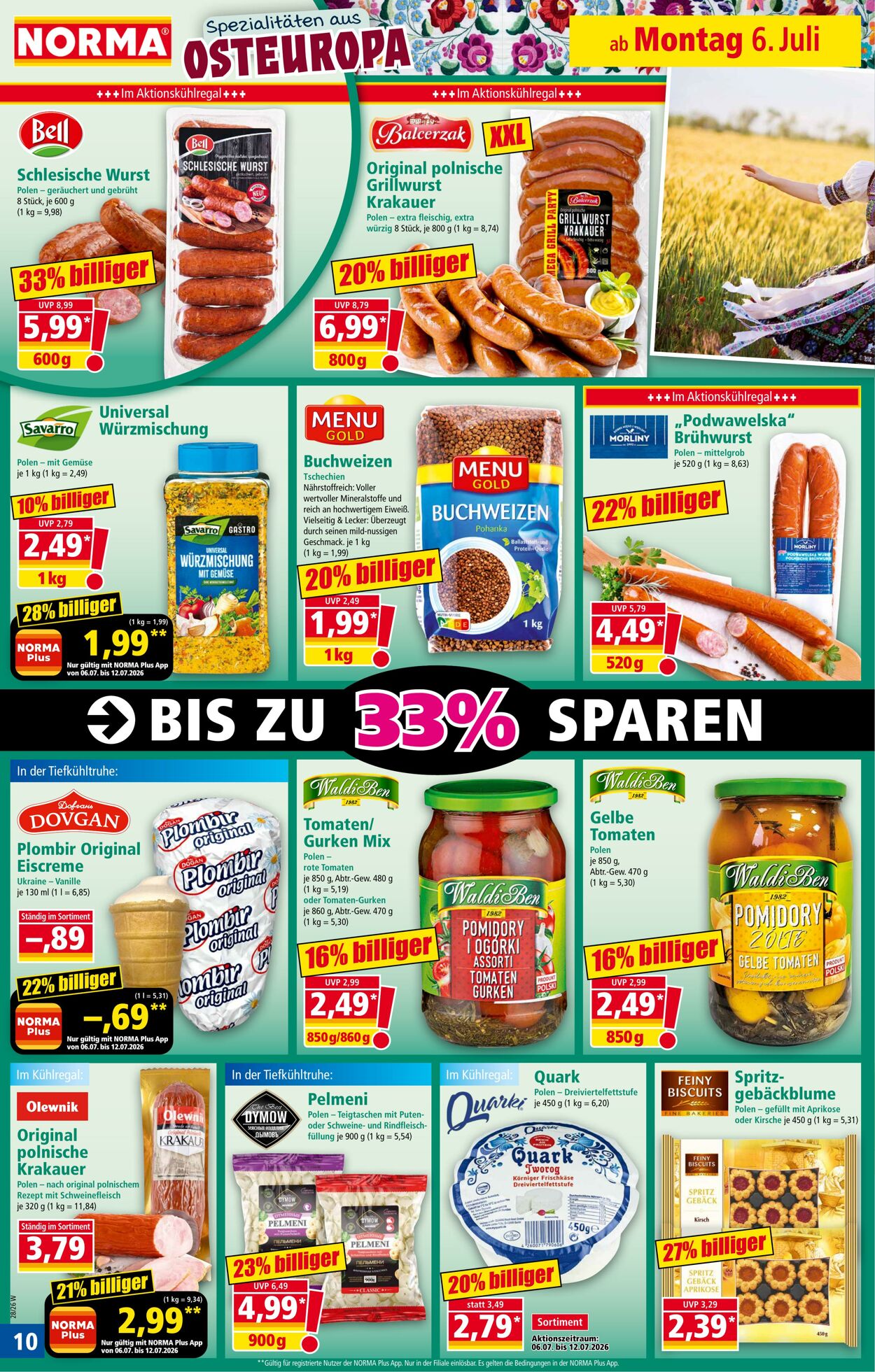 Prospekt Norma 22.06.2026 - 27.06.2026
