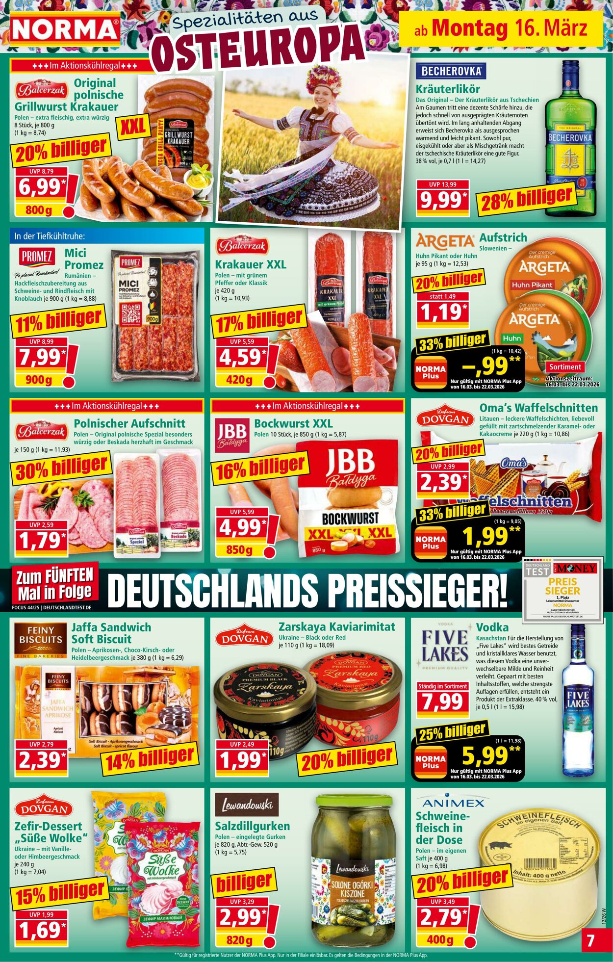 Prospekt Norma 02.03.2026 - 07.03.2026