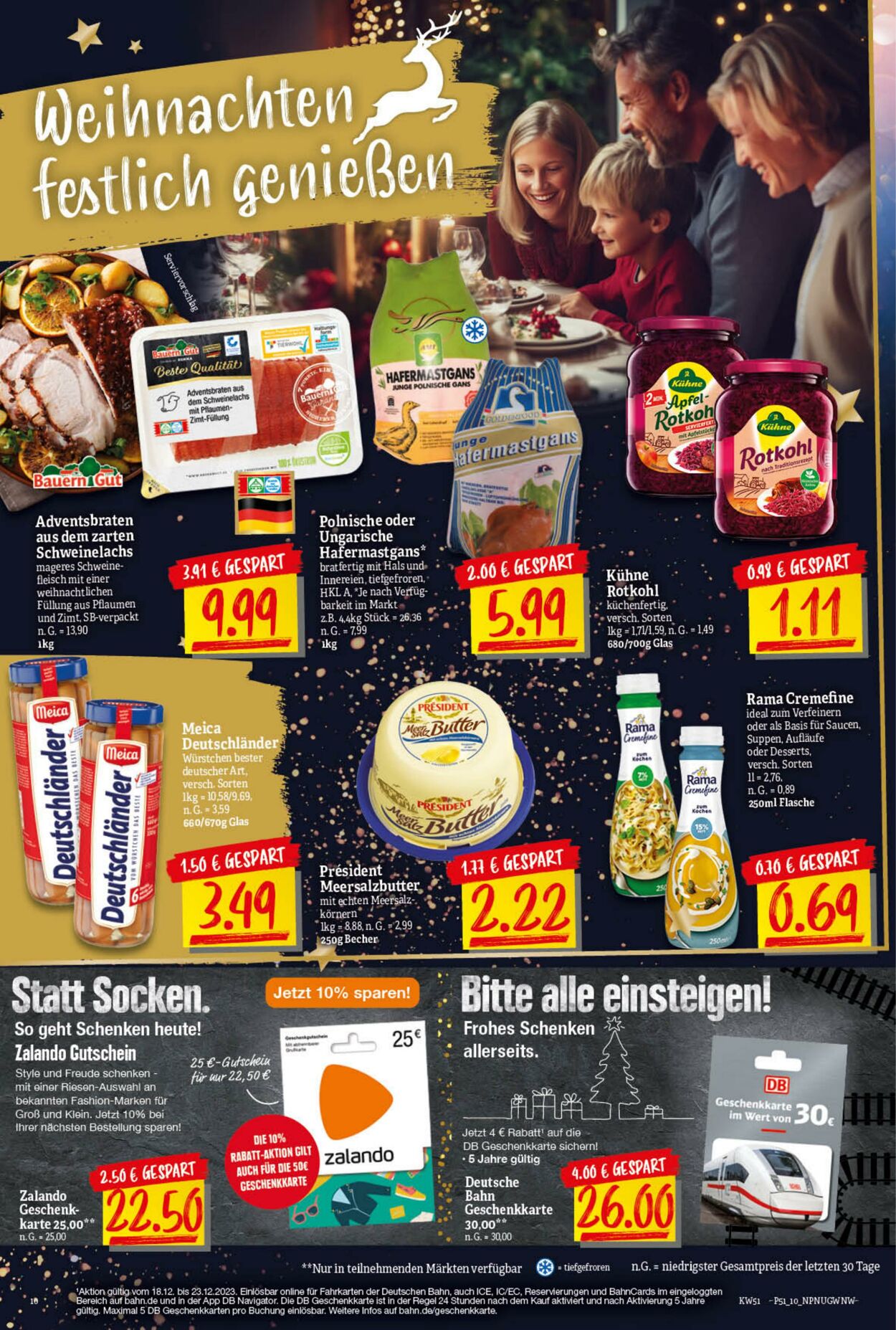 Prospekt NP-Markt 18.12.2023 - 23.12.2023