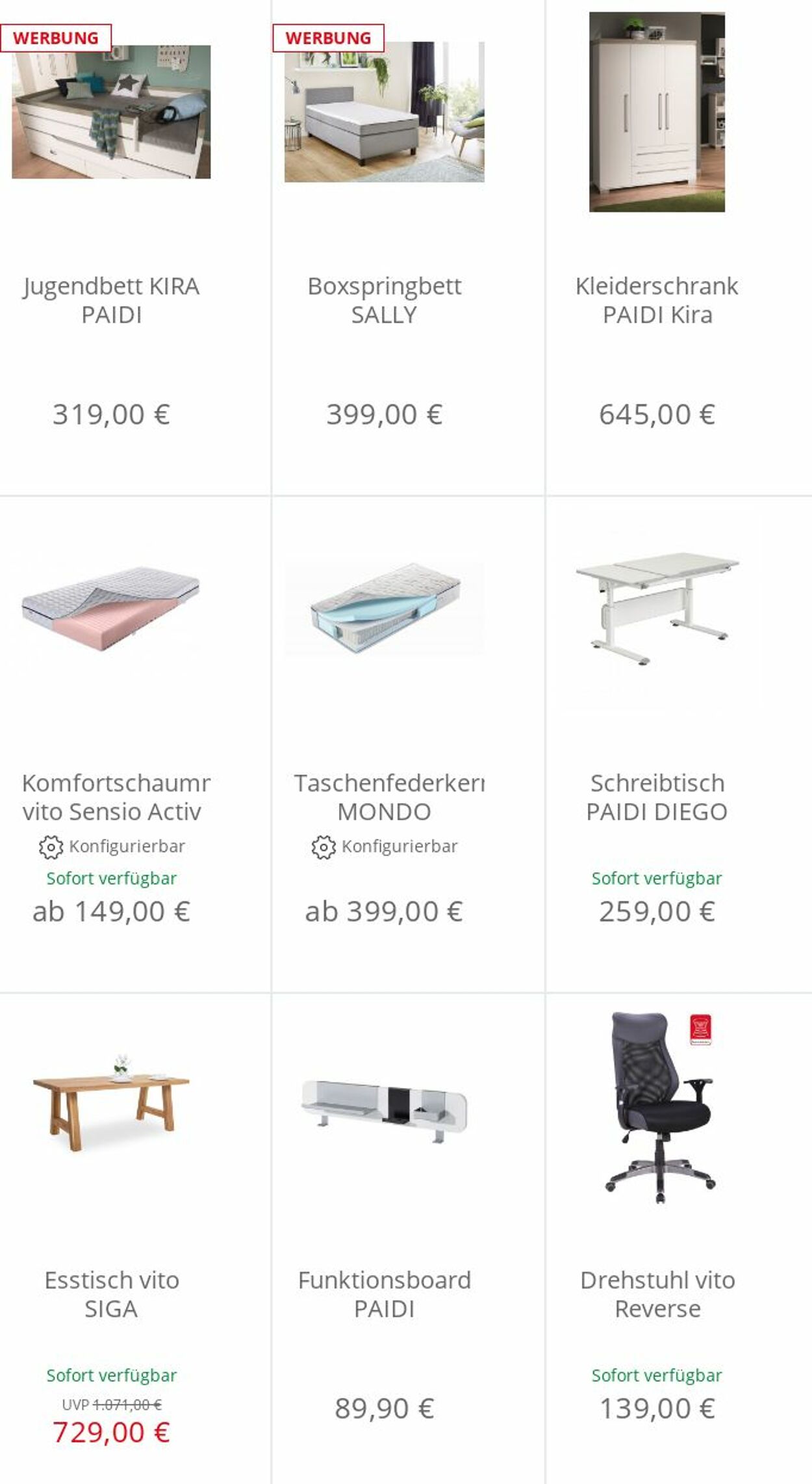 Prospekt Ostermann 14.07.2025 - 27.07.2025