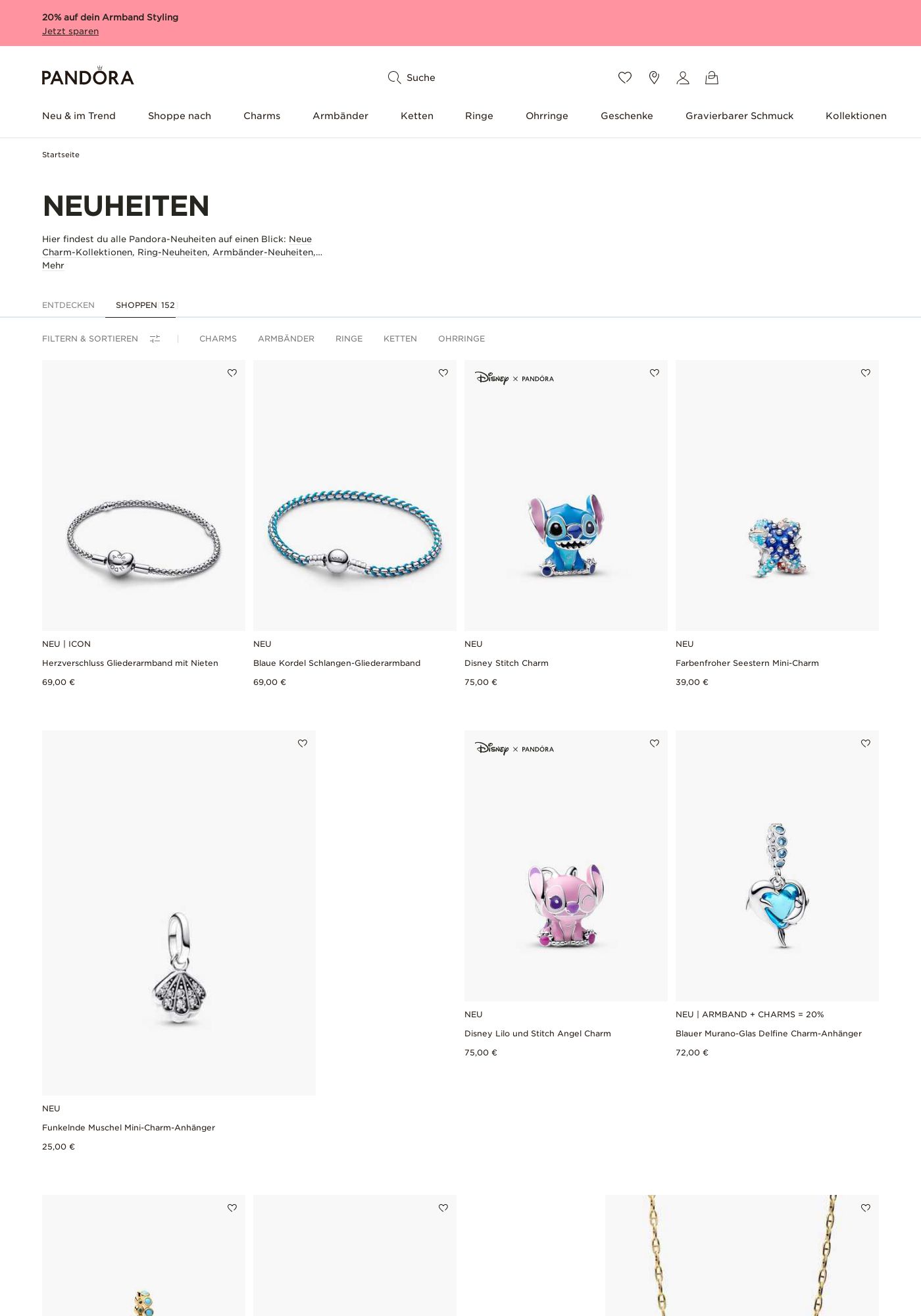 Prospekt Pandora 28.07.2025 - 06.08.2025