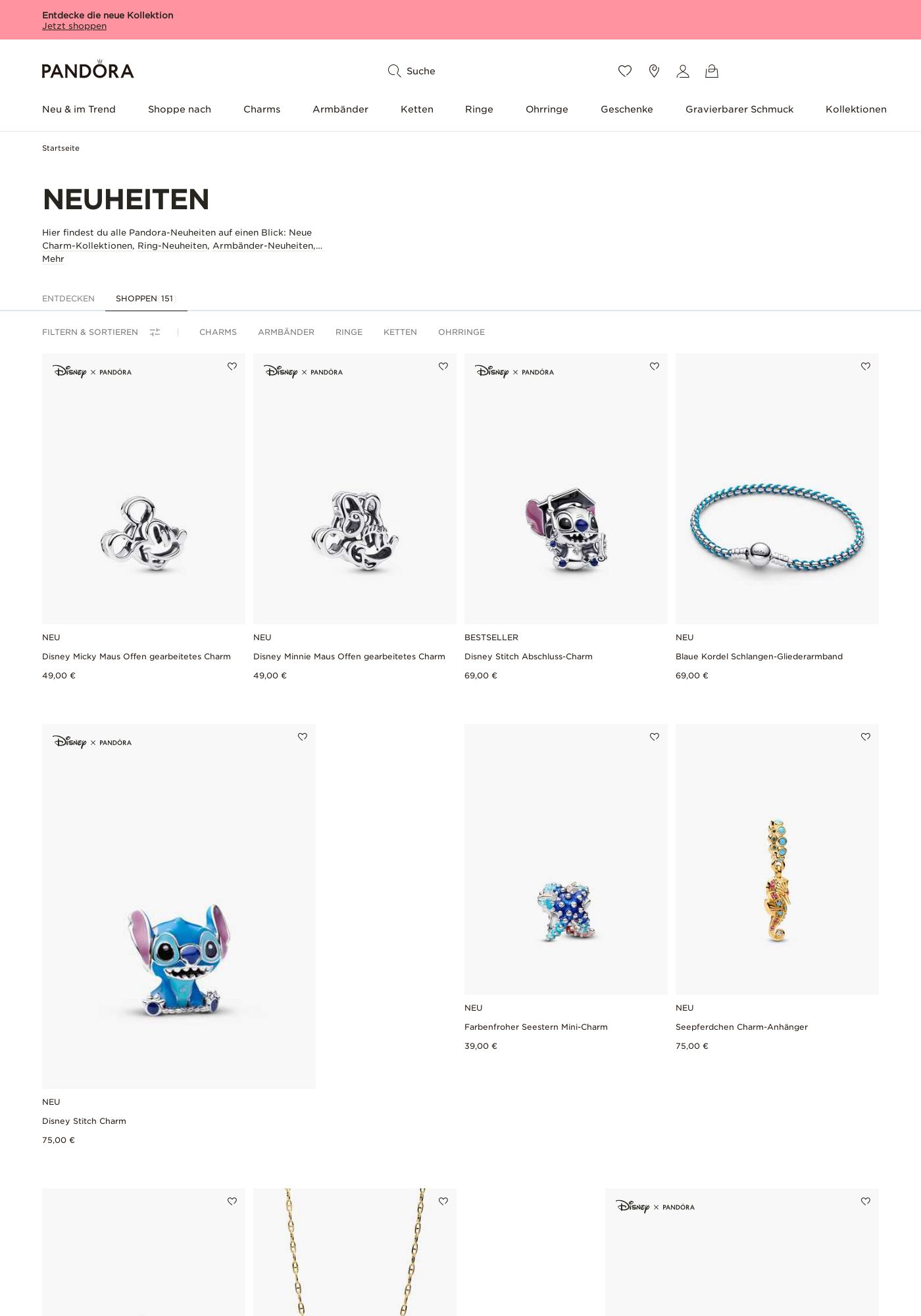 Prospekt Pandora 07.07.2025 - 16.07.2025