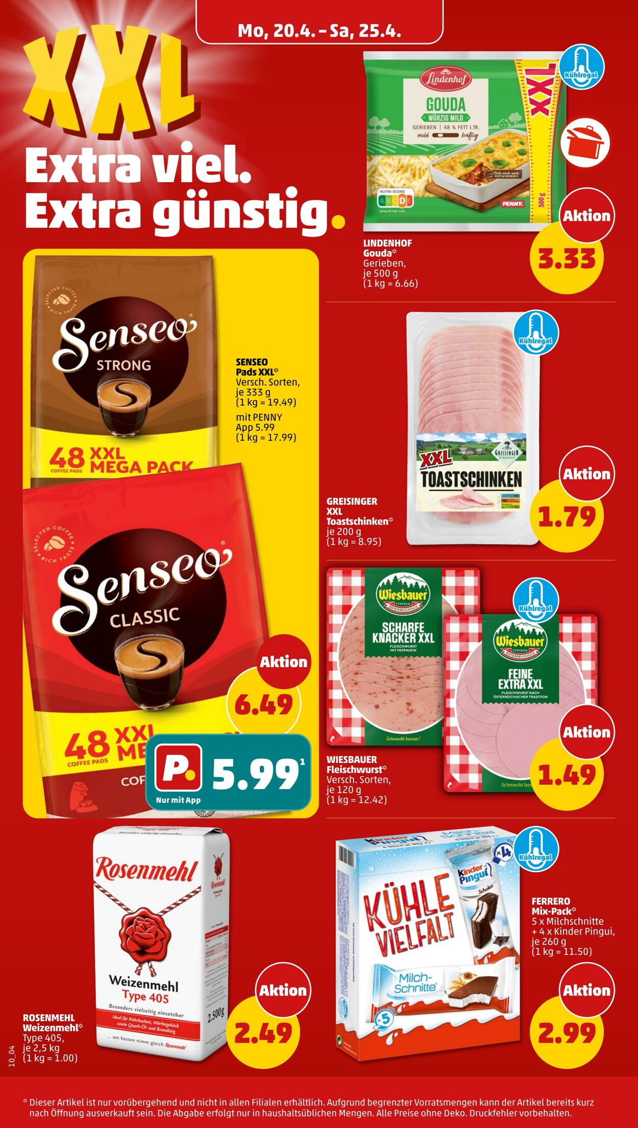 Prospekt Penny 20.04.2026 - 25.04.2026