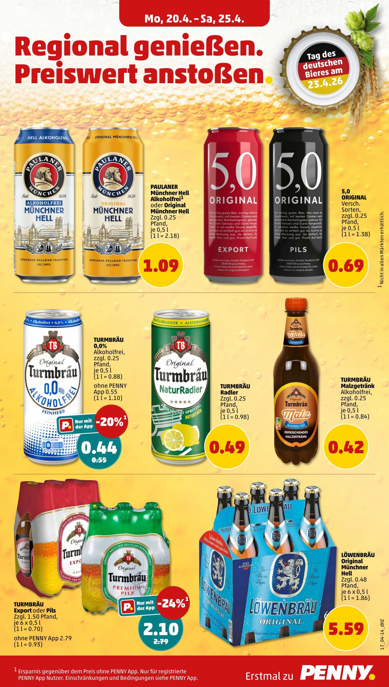 Prospekt Penny 20.04.2026 - 25.04.2026