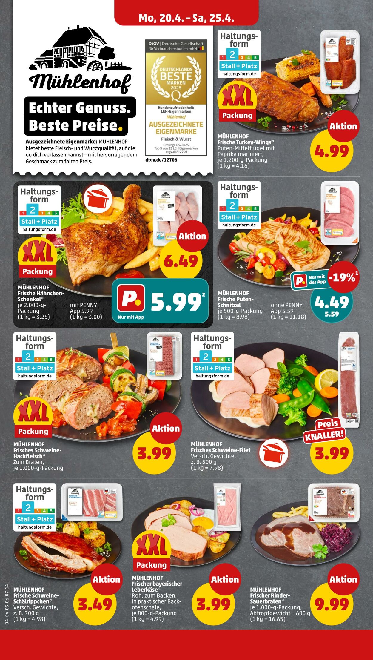 Prospekt Penny 20.04.2026 - 25.04.2026