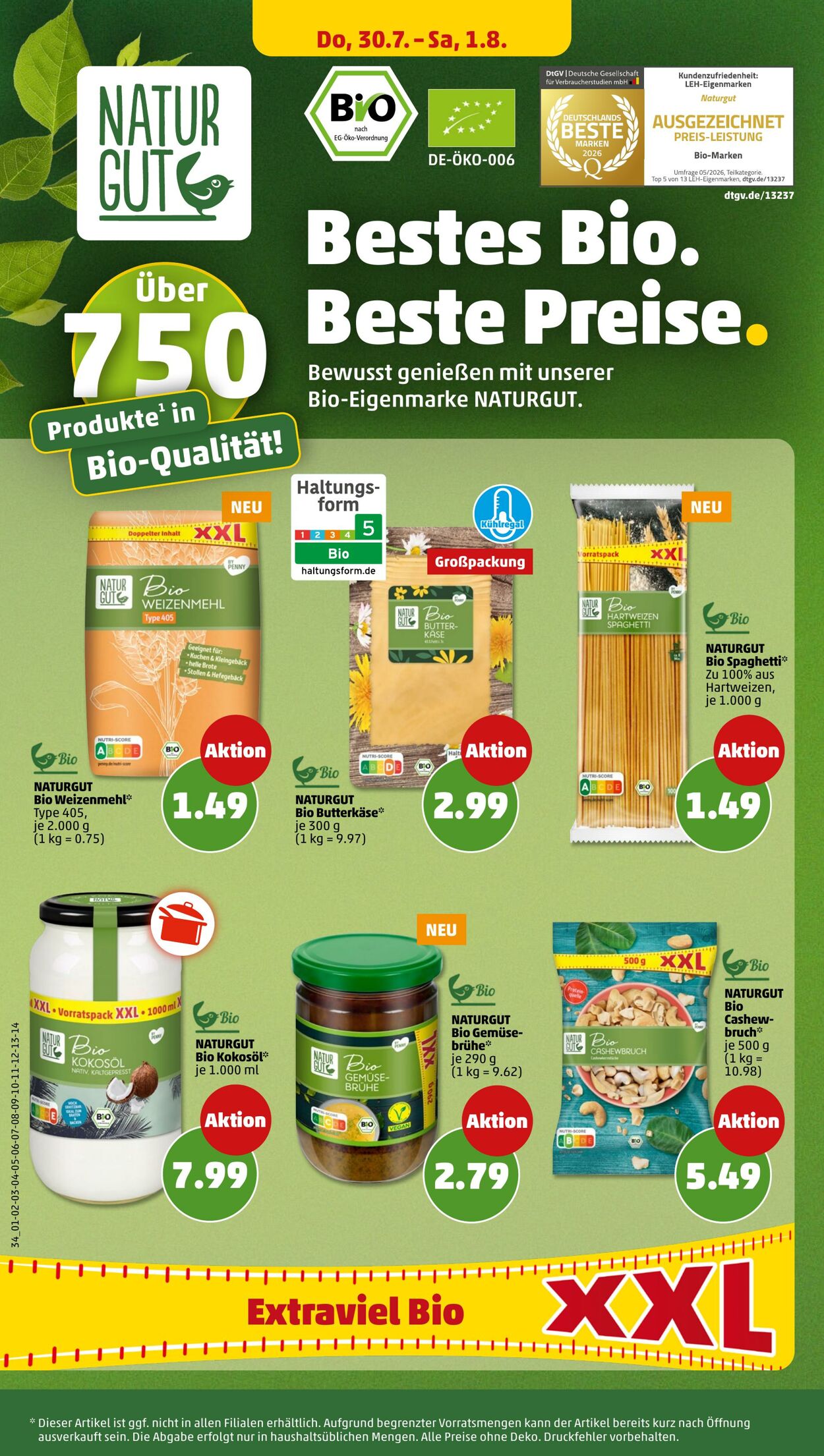 Prospekt Penny 27.07.2026 - 01.08.2026