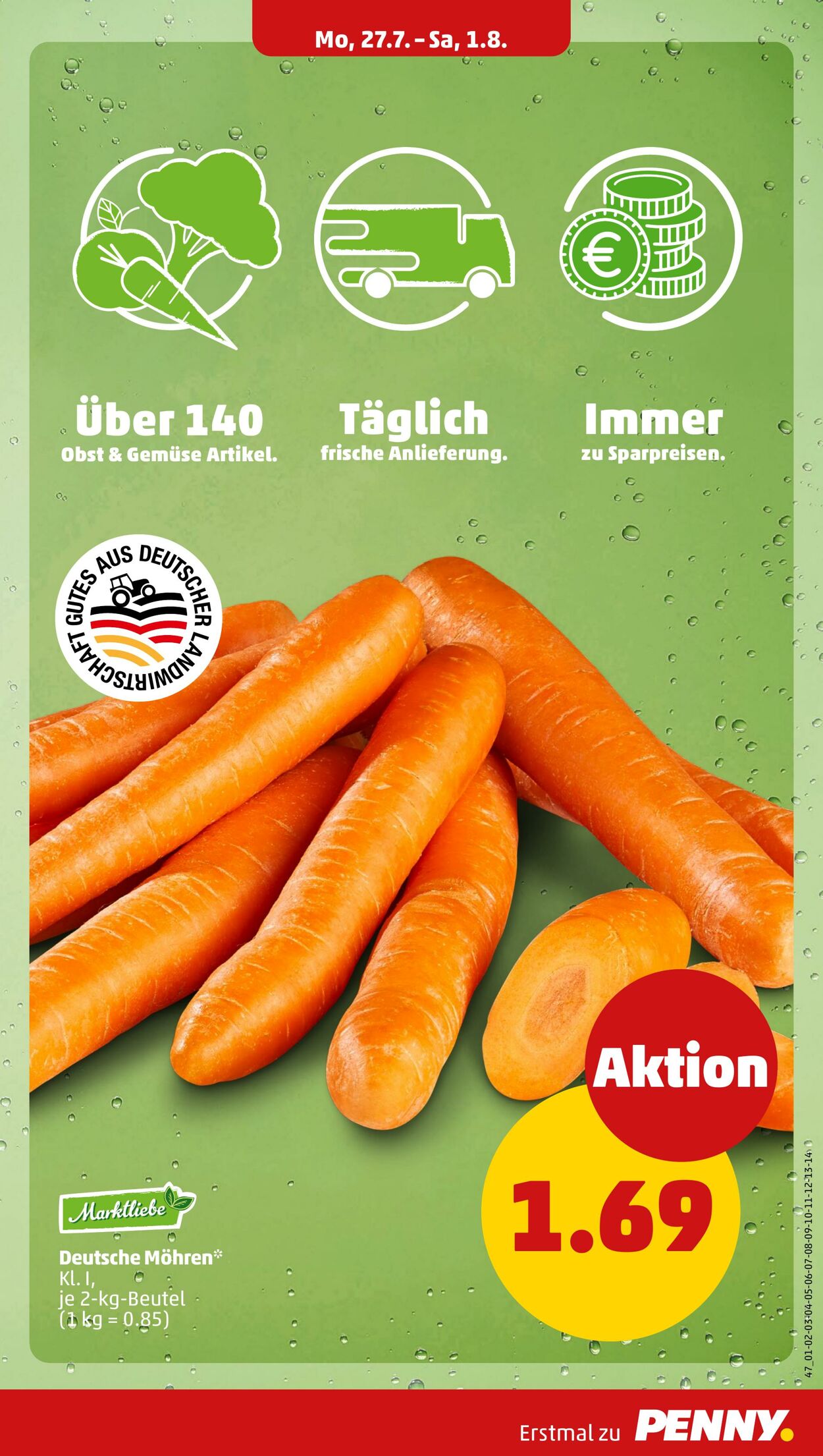Prospekt Penny 27.07.2026 - 01.08.2026