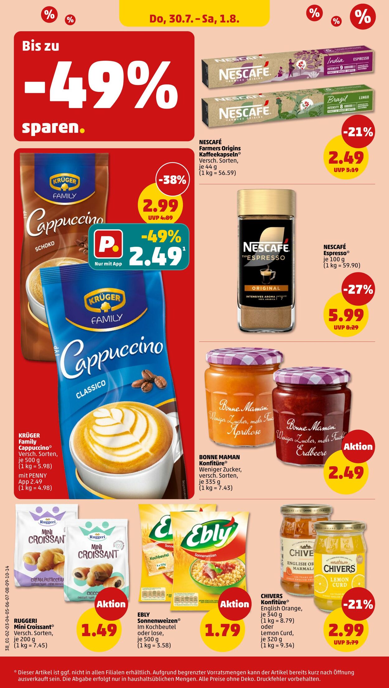 Prospekt Penny 27.07.2026 - 01.08.2026