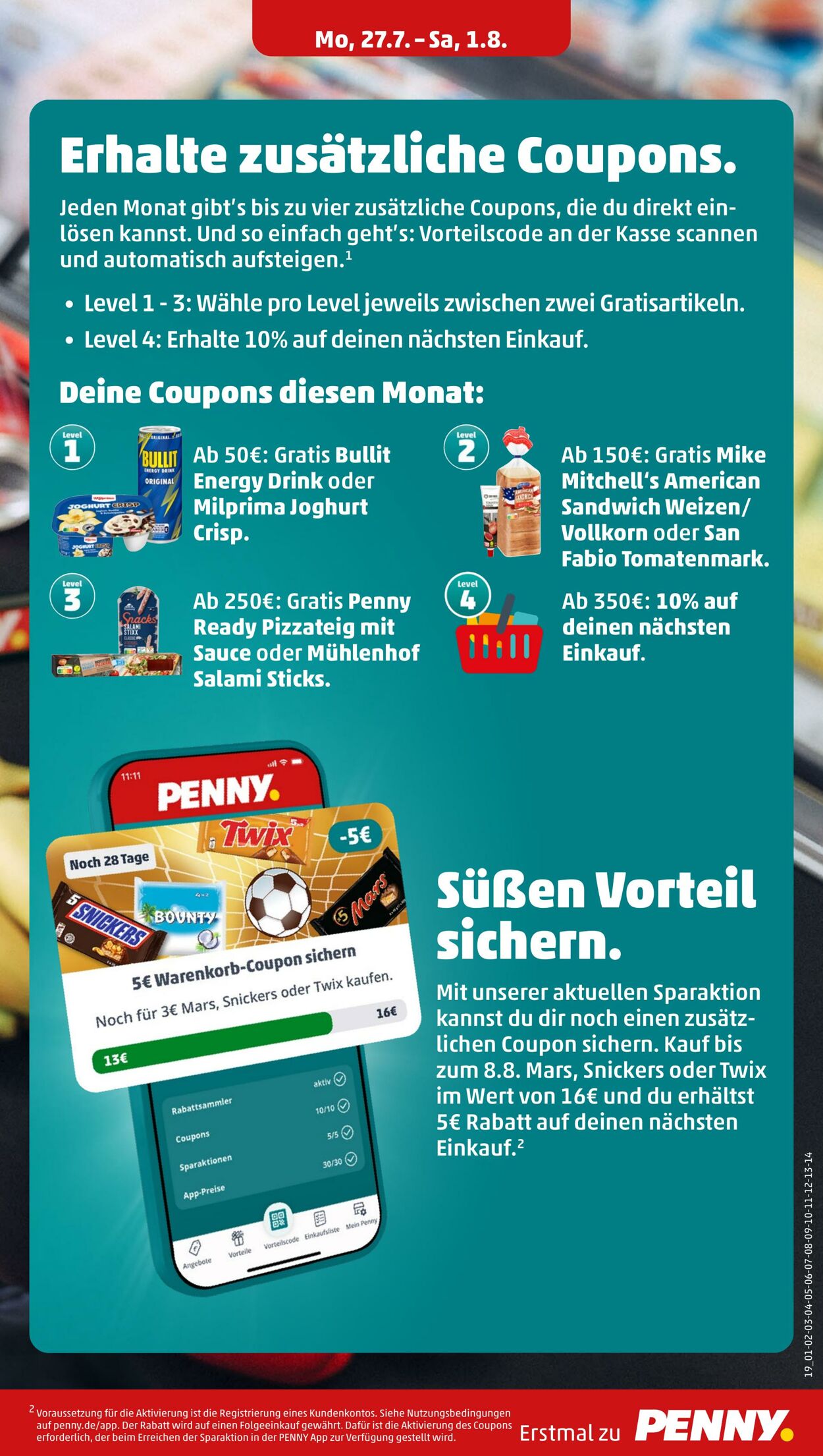 Prospekt Penny 27.07.2026 - 01.08.2026