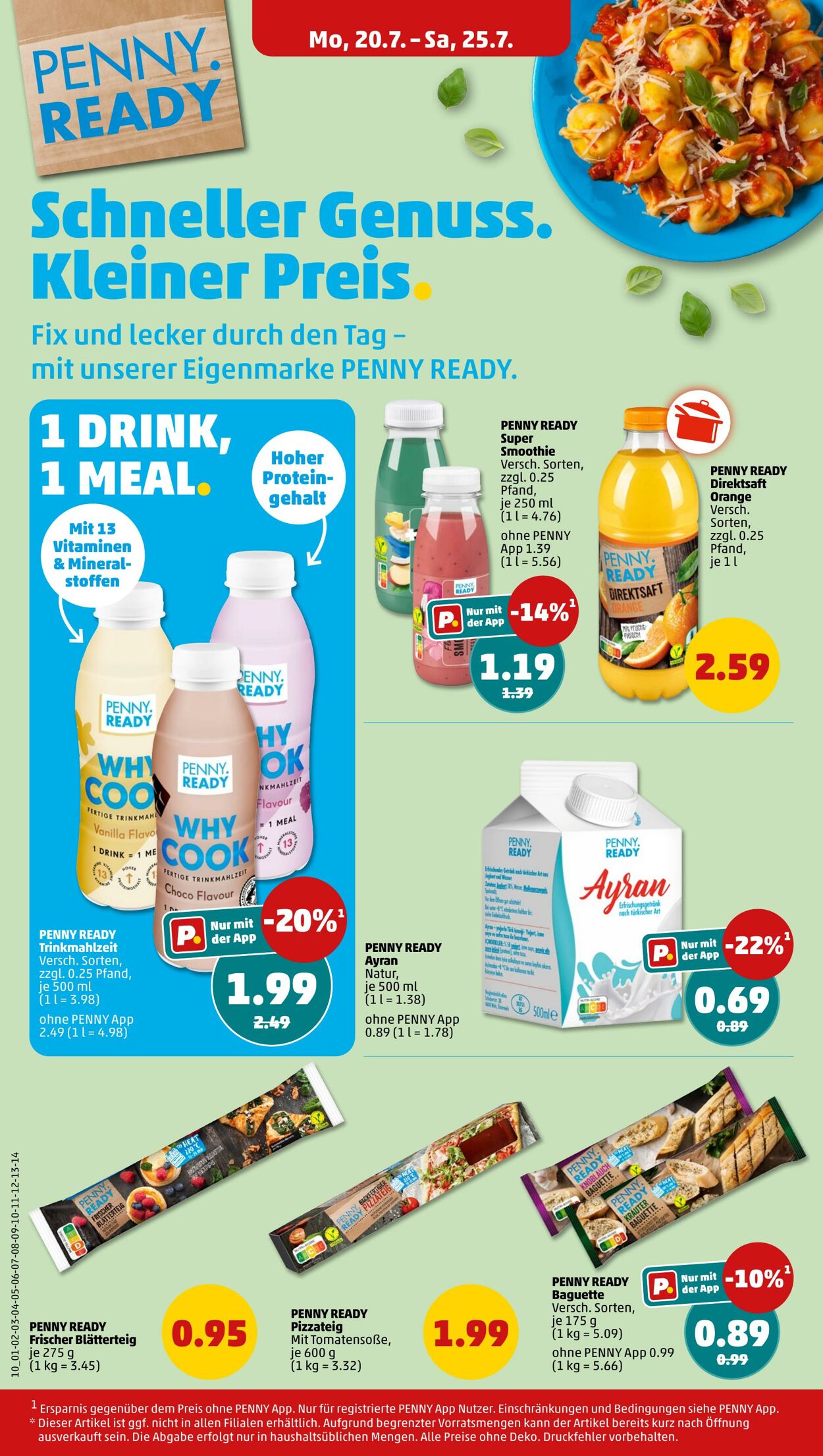 Prospekt Penny 20.07.2026 - 25.07.2026