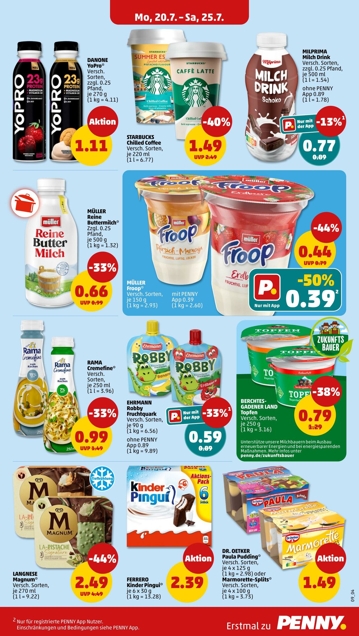 Prospekt Penny 20.07.2026 - 25.07.2026