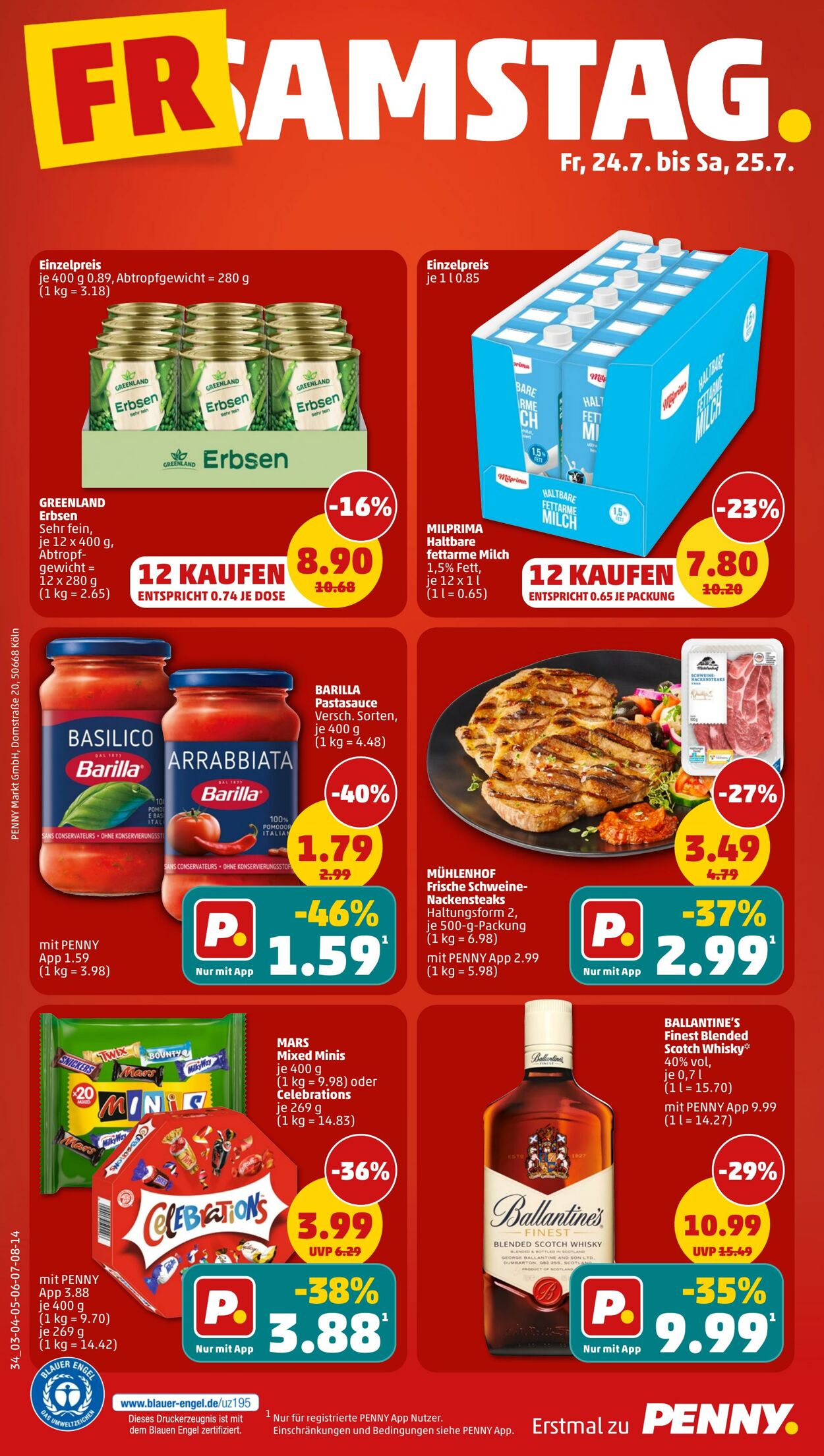 Prospekt Penny 20.07.2026 - 25.07.2026