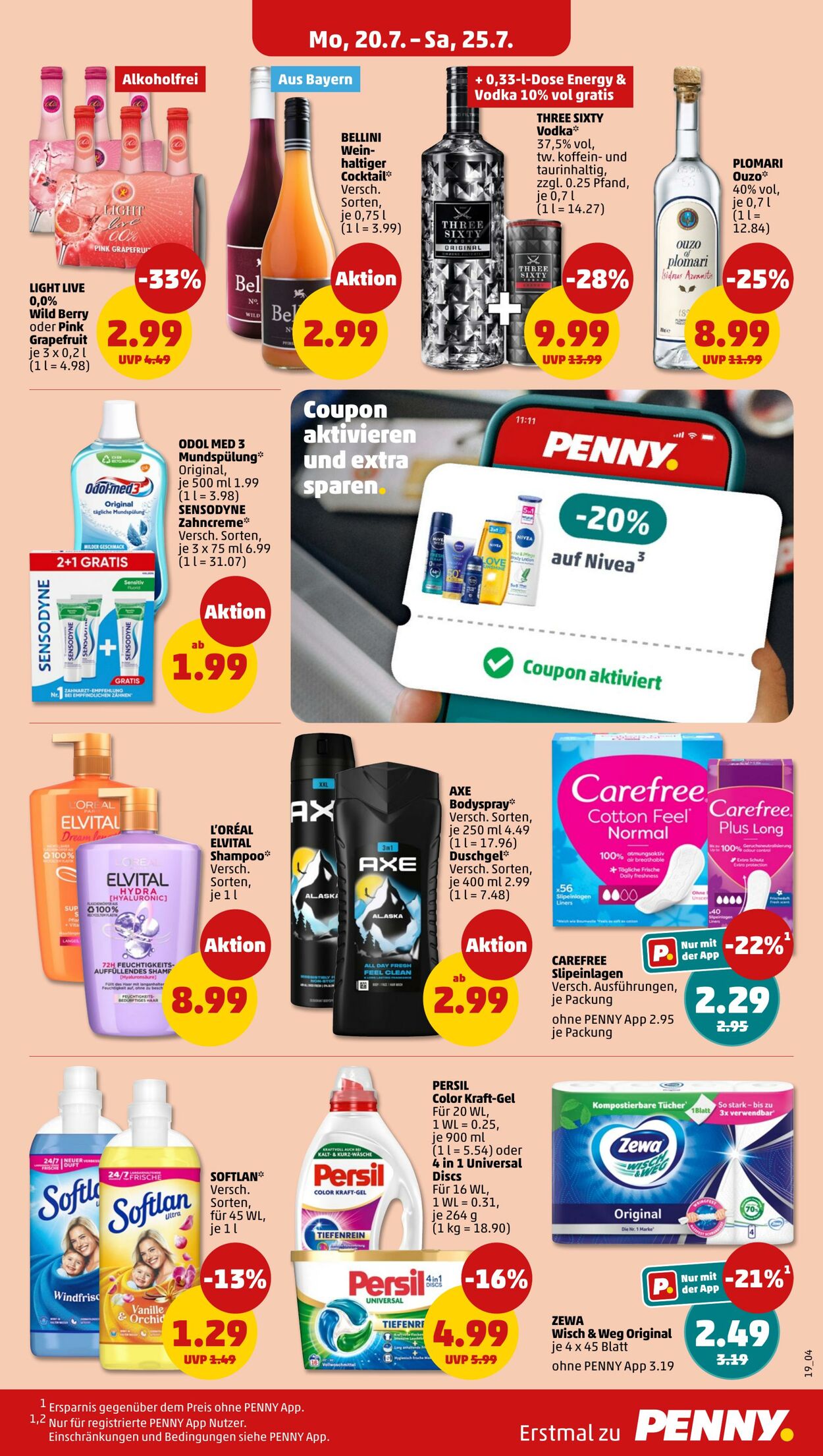 Prospekt Penny 20.07.2026 - 25.07.2026