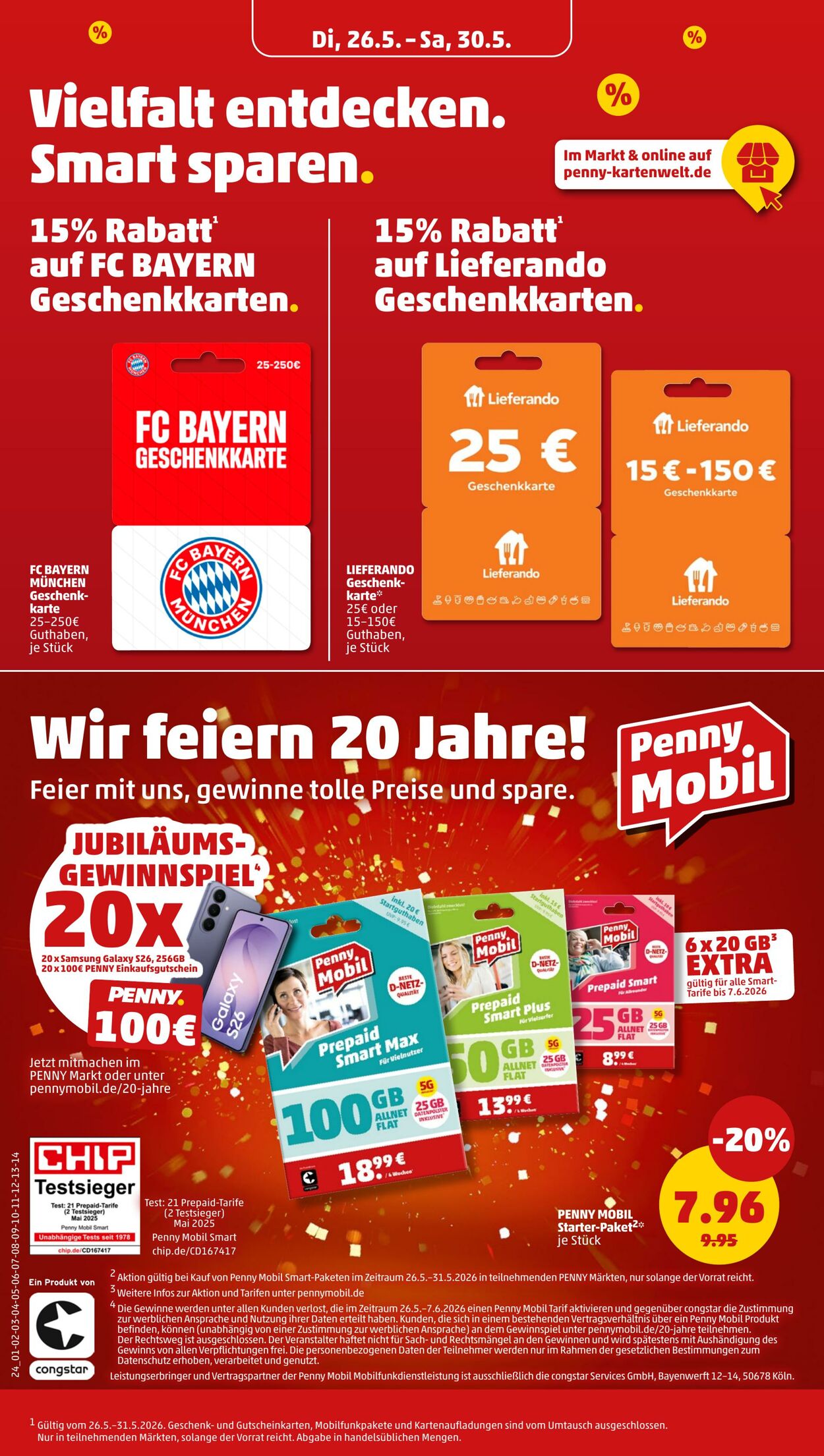 Prospekt Penny 25.05.2026 - 30.05.2026