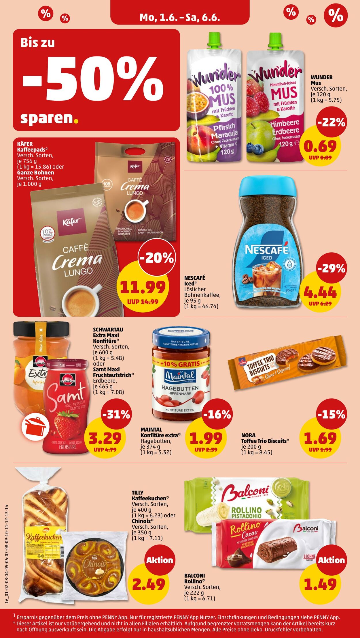 Prospekt Penny 01.06.2026 - 06.06.2026