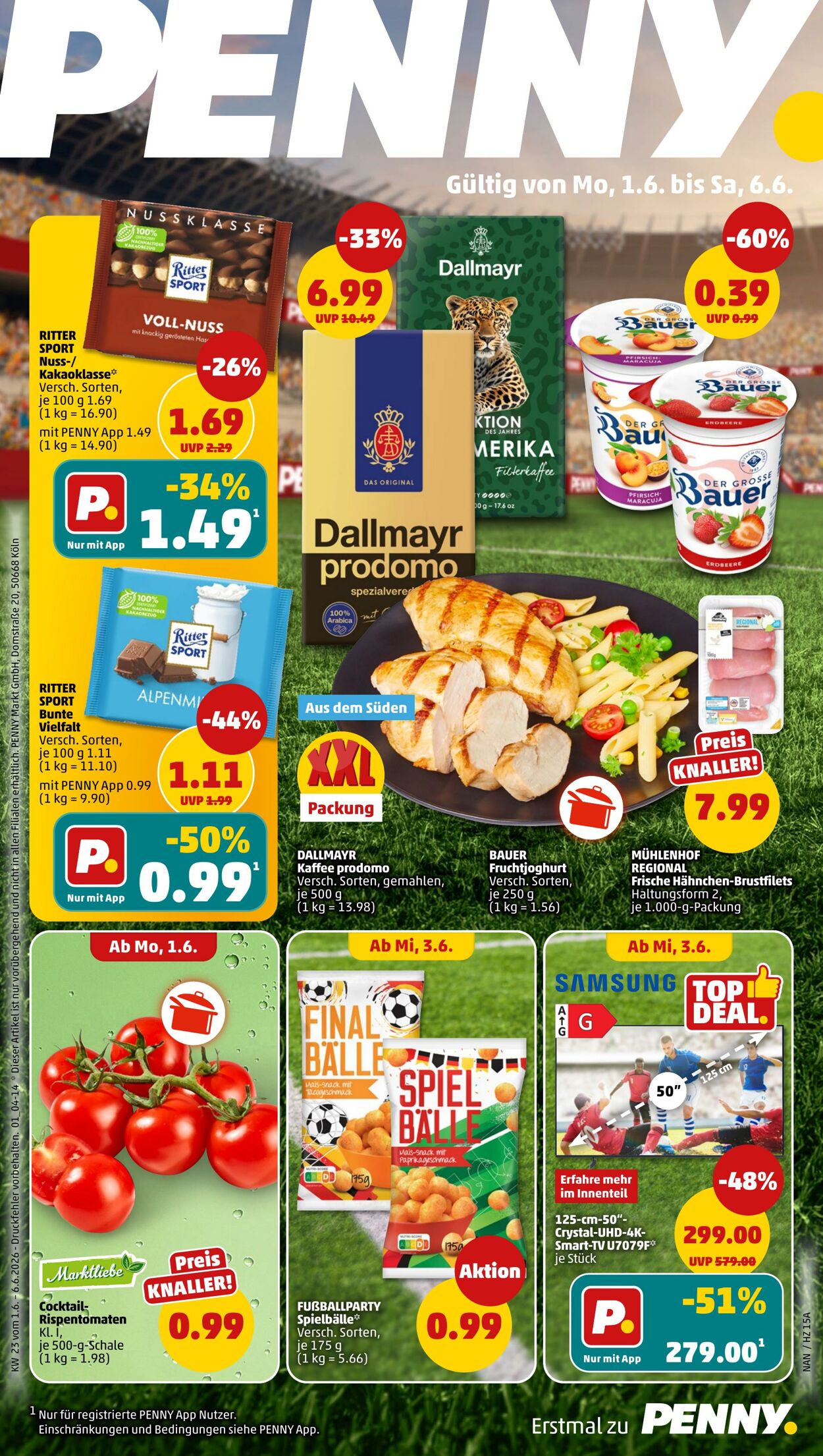 Prospekt Penny 01.06.2026 - 06.06.2026