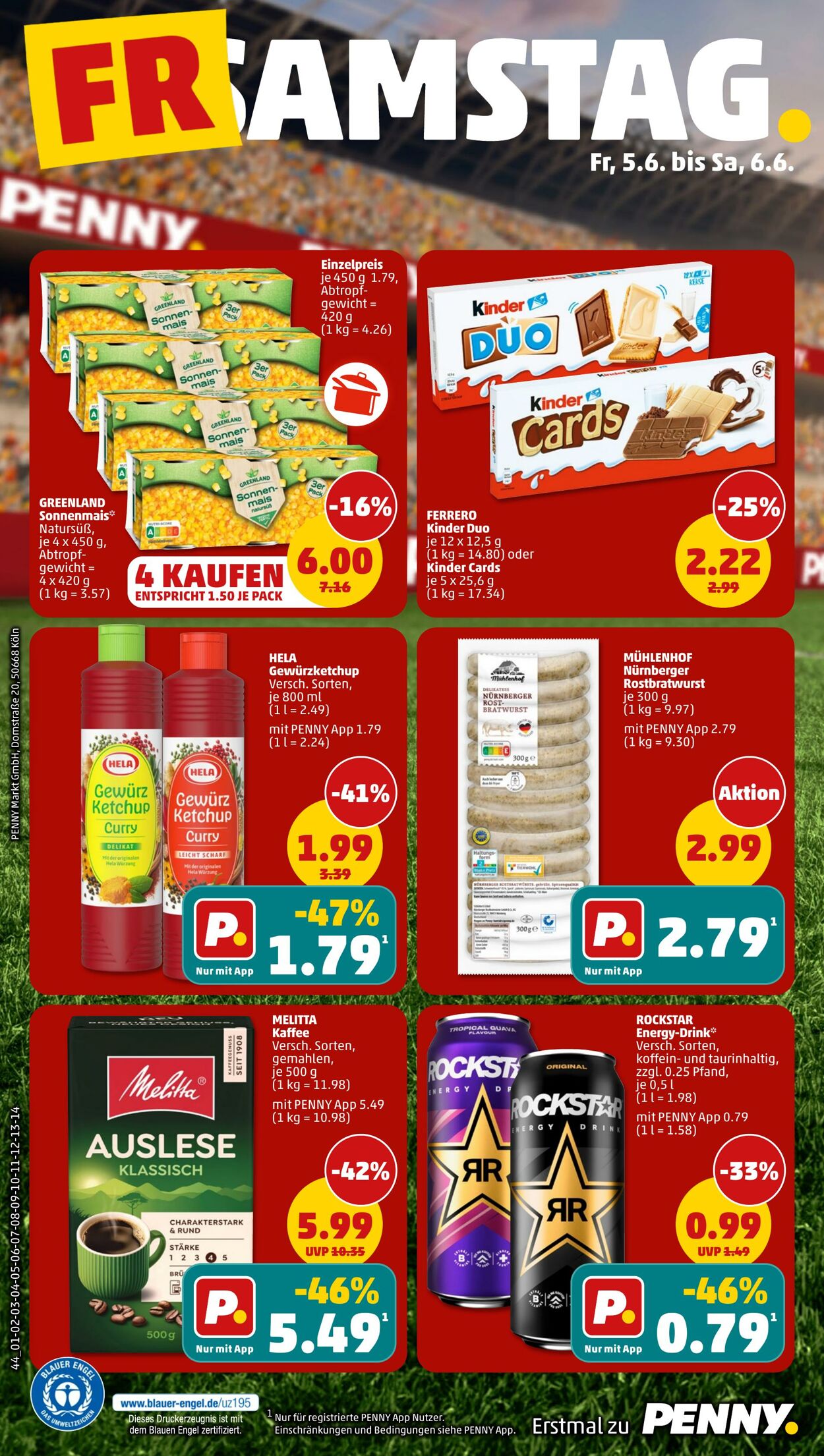 Prospekt Penny 01.06.2026 - 06.06.2026