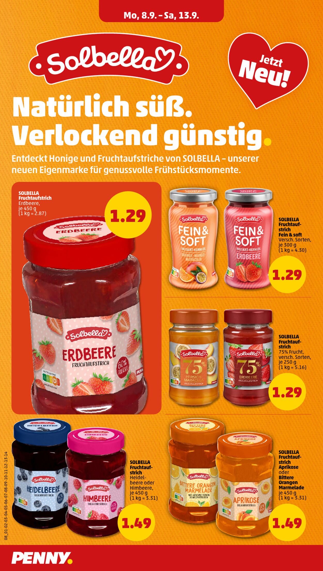 Prospekt Penny 08.09.2025 - 13.09.2025